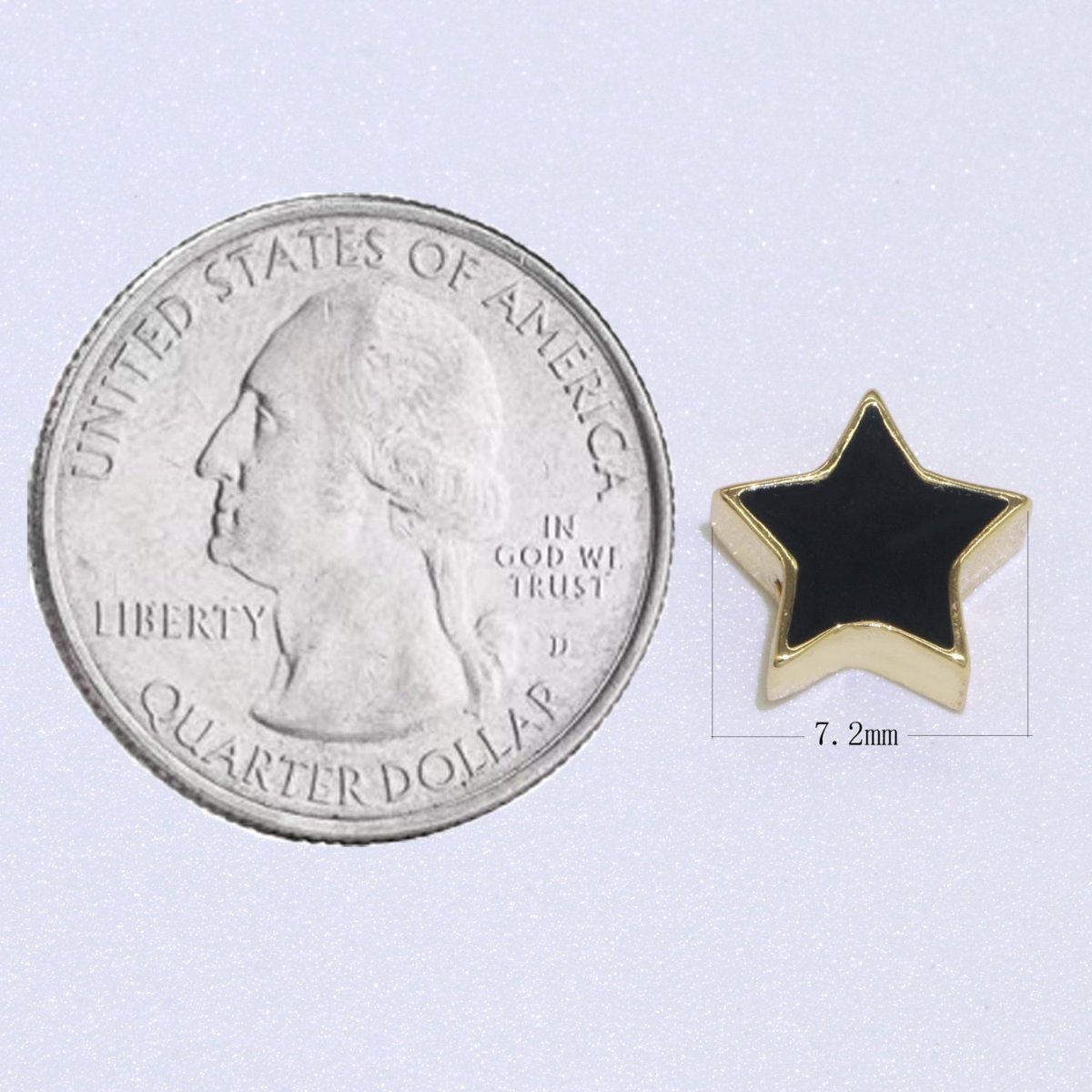 Gold Enamel Spacer Beads, Symbol Beads, Ampersand Beads Heart Star Pink Red Enamel Beads for Bracelet Necklace Component 8mm,10mm B-516 to B-527 - DLUXCA