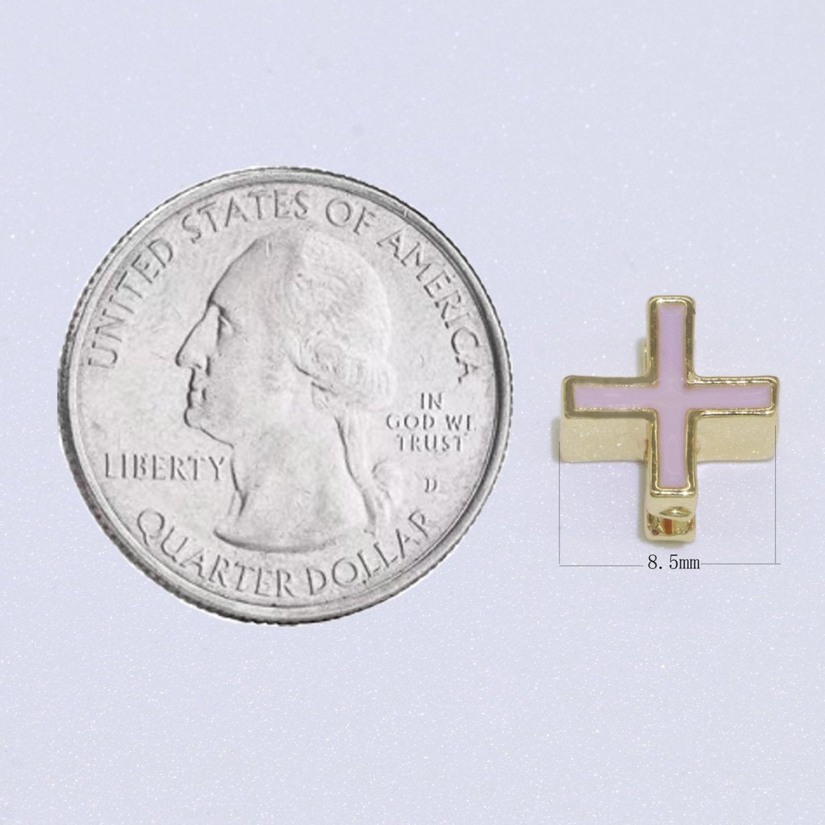 Gold Enamel Spacer Beads, Symbol Beads, Ampersand Beads Heart Star Pink Red Enamel Beads for Bracelet Necklace Component 8mm,10mm B-516 to B-527 - DLUXCA