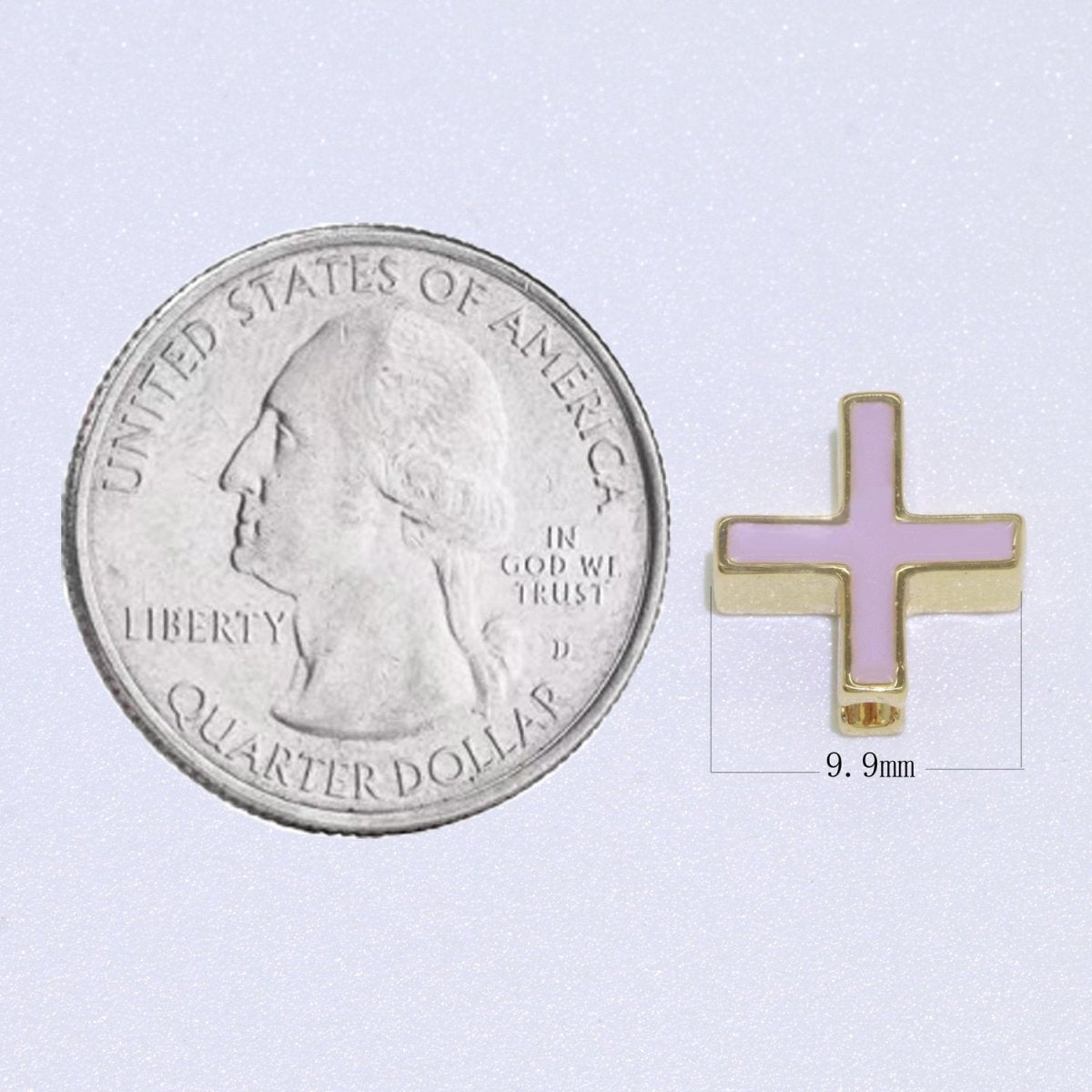 Gold Enamel Spacer Beads, Symbol Beads, Ampersand Beads Heart Star Pink Red Enamel Beads for Bracelet Necklace Component 8mm,10mm B-516 to B-527 - DLUXCA