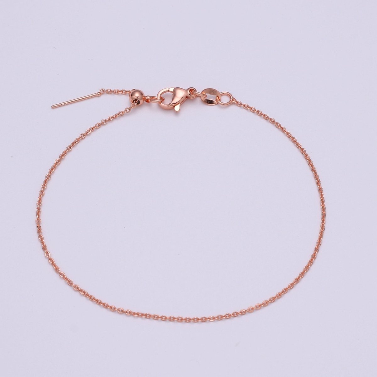 Gold Filled 18.5mm Chain with Lobster Clasp For Necklace Anklet DIY Jewelry Making L-202~L-205 - DLUXCA