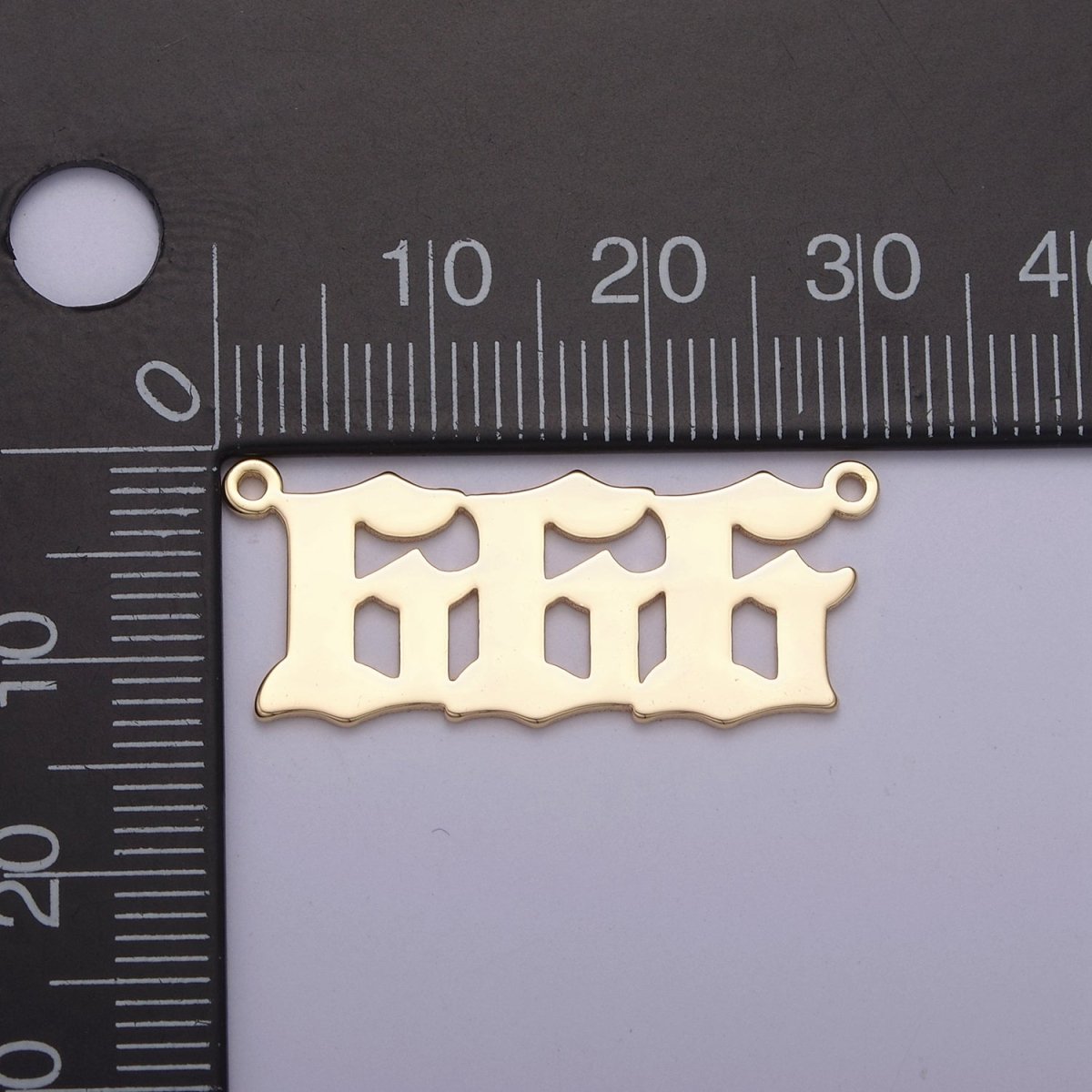 Gold Filled Angel Number Charm Connector Lucky Number for Necklace Bracelet Component F-231 F-261 F-268 F-272 F-277 F-279 F-281 F-283 F-310 - DLUXCA