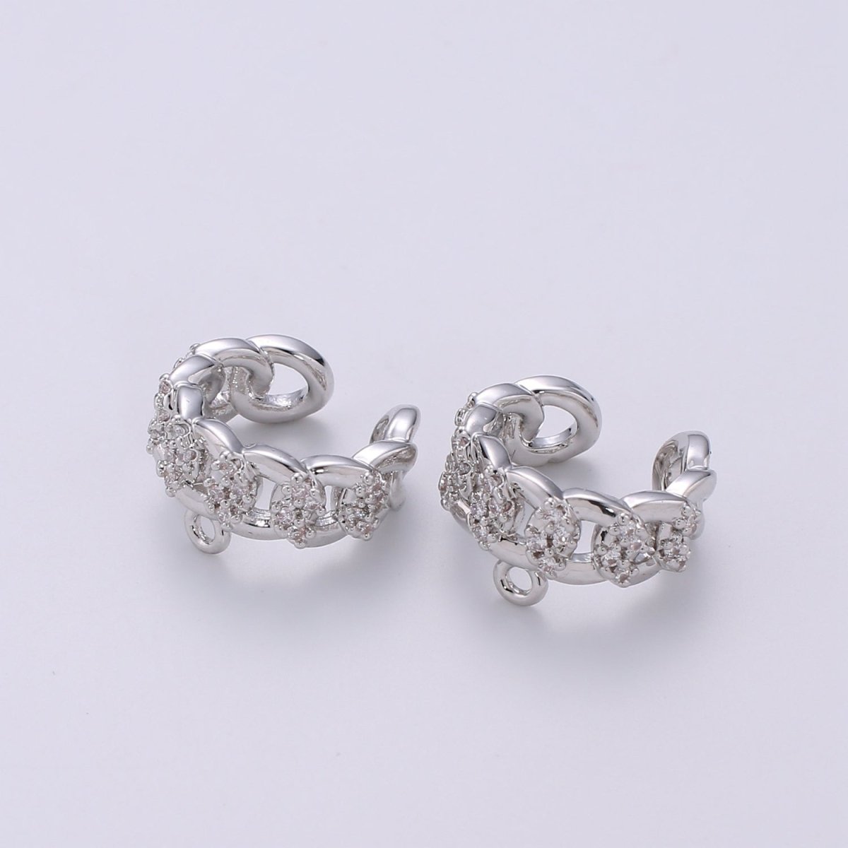 Gold Filled Chain Earcuffs For DIY Earcuffs L-289~L-290 - DLUXCA