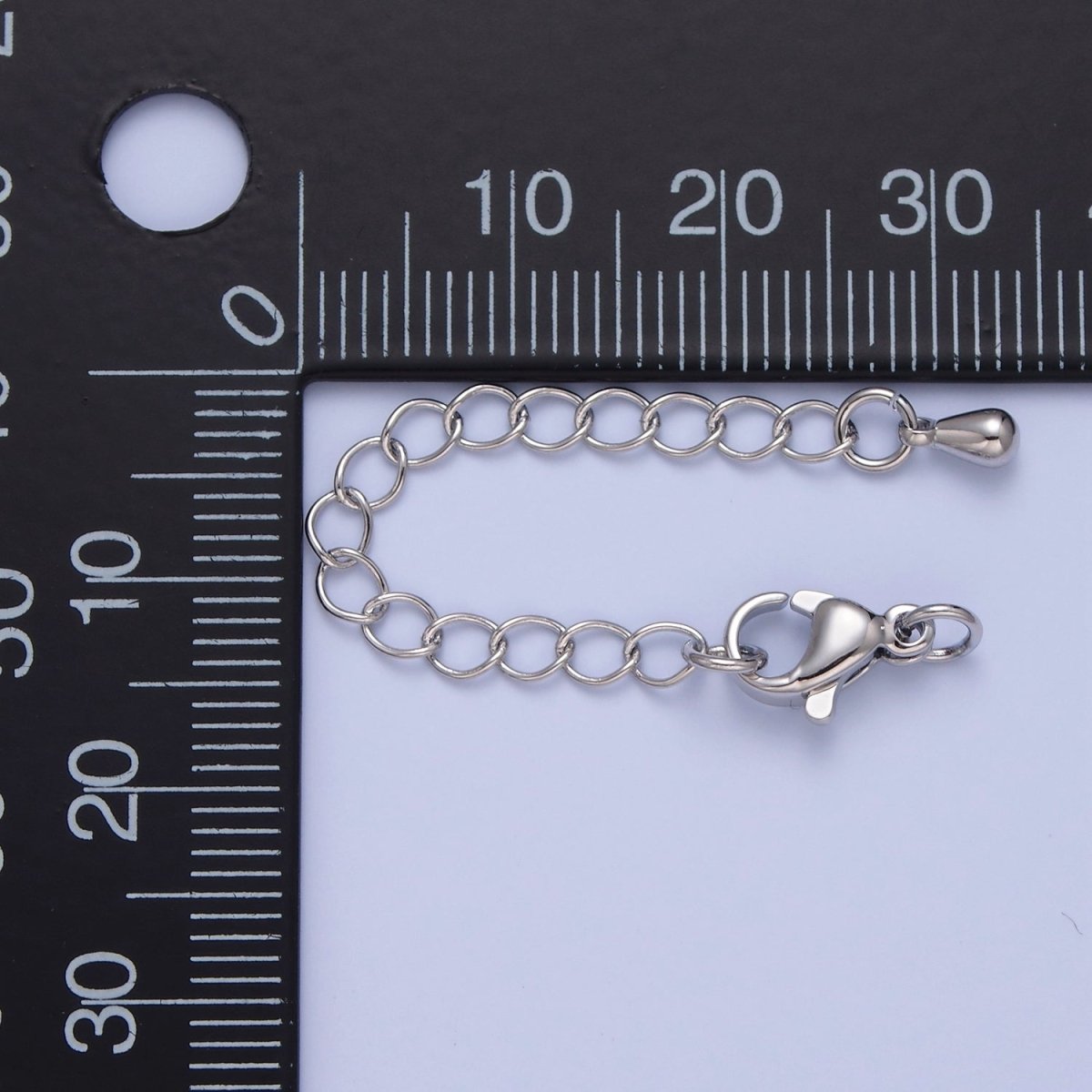 Gold Filled Chain Extender Lobster Clasps Closure Set Supply in Gold & Silver L-676 L-774 - DLUXCA