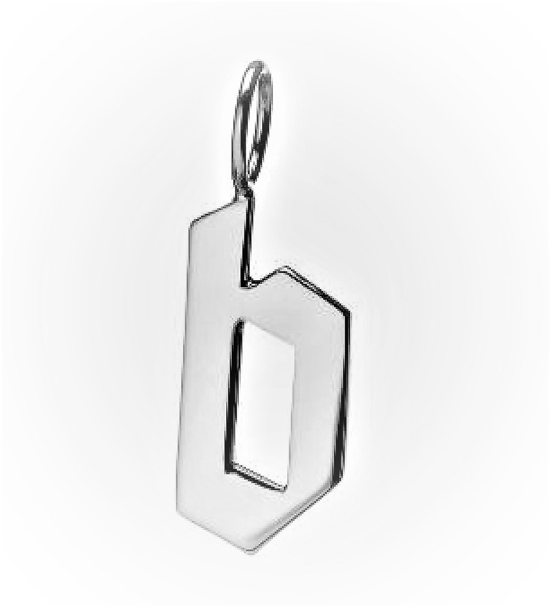 Gold Filled Charm Personalized Gotic Initial Letter Charm Necklace, Custom Old English Font Style, Delicate Initial Necklace For Women Men (Small) | A-213 to A238, A-240 to A-265 - DLUXCA