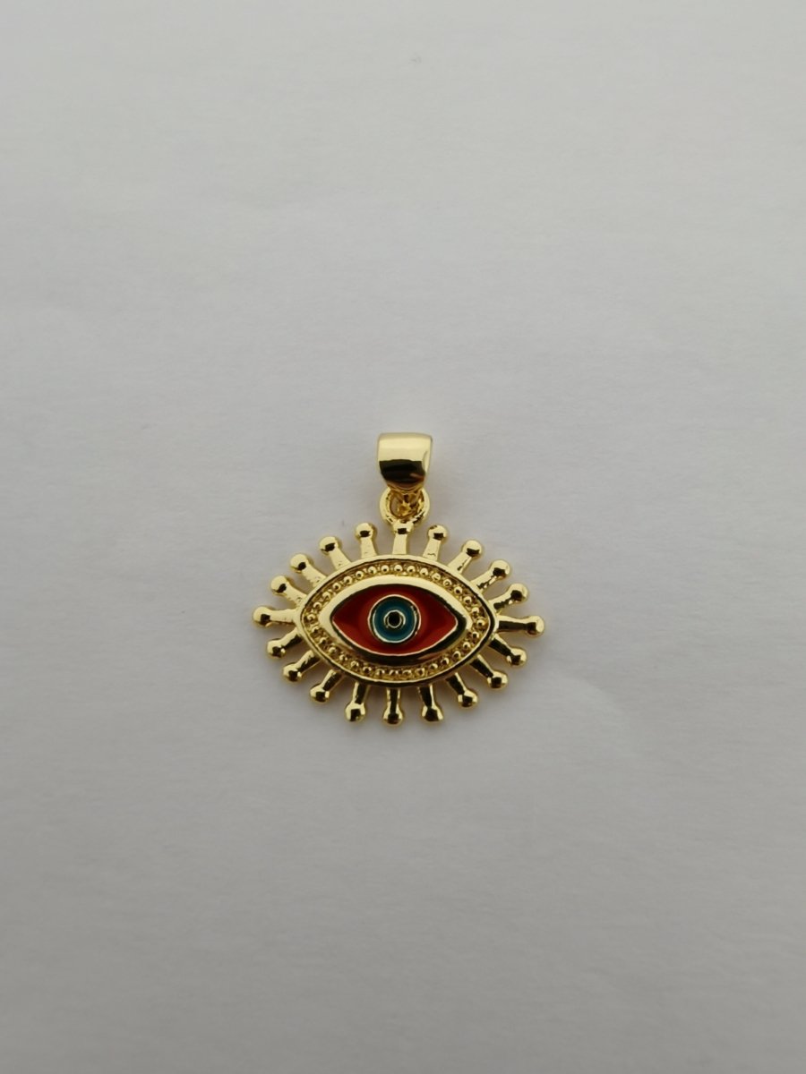 Gold Filled Eye Pendants I-716~I-718 - DLUXCA