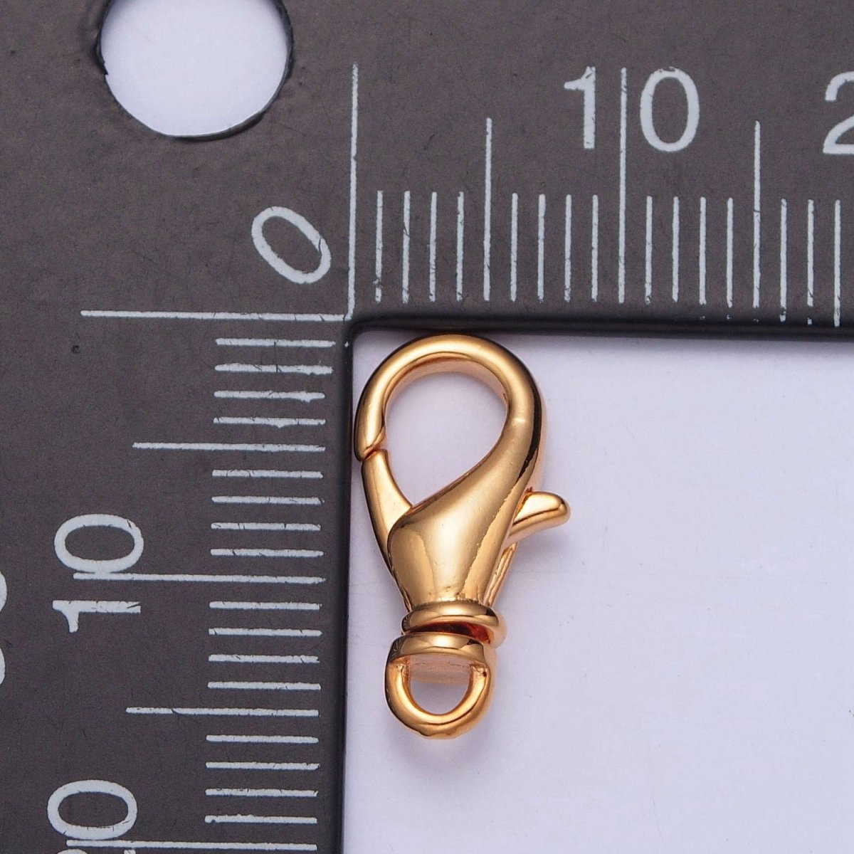 Gold Filled Jewelry Findings Closure Lobster Clasps in Gold & Silver L-826 L-827 L-828 - DLUXCA