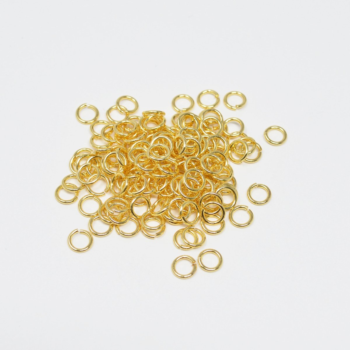 Gold Filled Jump Ring For DIY Jewelry Making Necklace Bracelet L-151 - DLUXCA