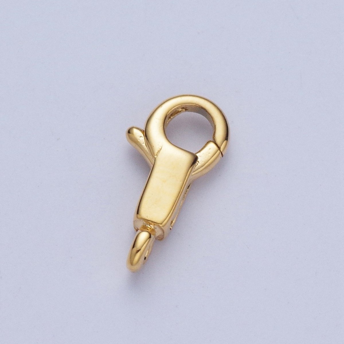 Gold Filled Long Body Lobster Clasps Supply, Round Spring Ring Head with Rectangular Body Closure Jewelry Supply L-870 L-871 L-918 - DLUXCA