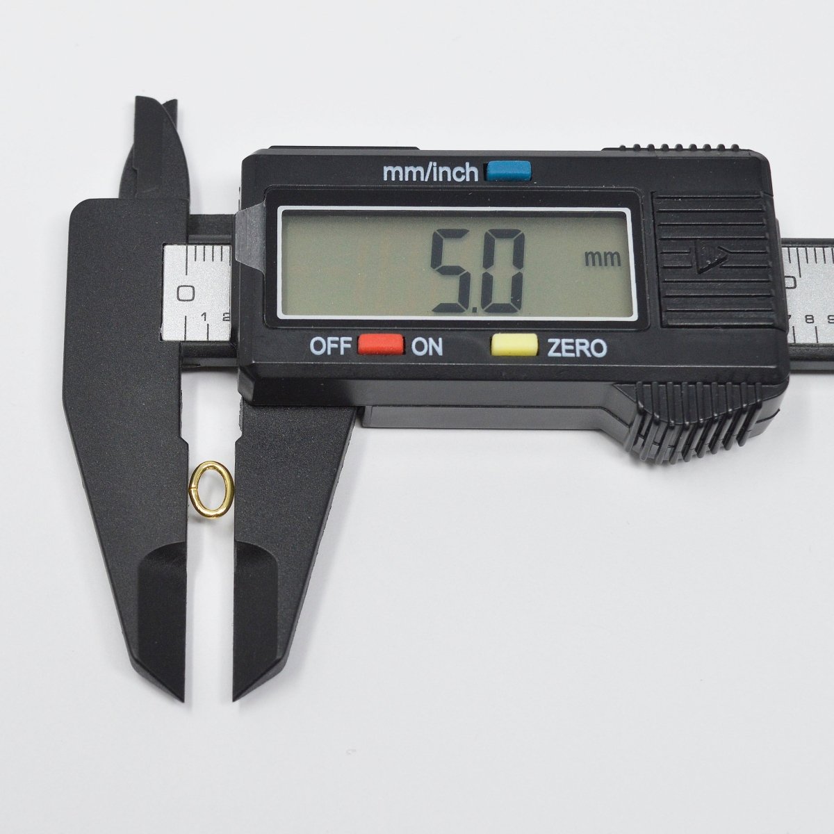 Gold Filled Oval Open Jump Ring 5mm L-184 - DLUXCA