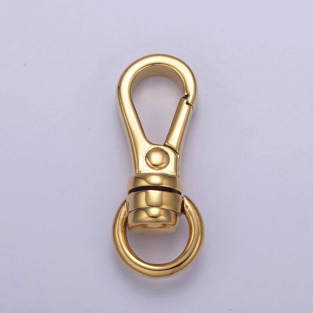 Gold Filled Push In Clasp, Plain Lobster Clasp, Enhancer Link to Charms, 25X10mm L-662 L-663 - DLUXCA