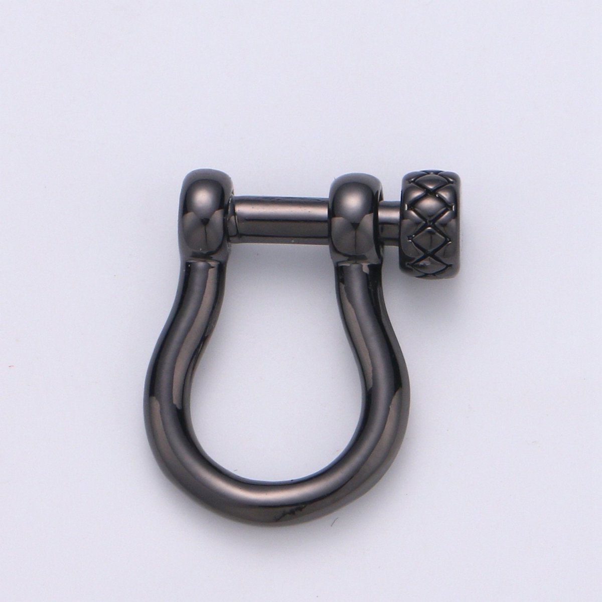 Gold Filled Screw clasp lock, Anchor Shackle, Gold, Silver, Rose gold Black Bracelet Clasps, Anchor Necklace, Sailor Bracelet Clasp Supply K-712 - K-715 - DLUXCA