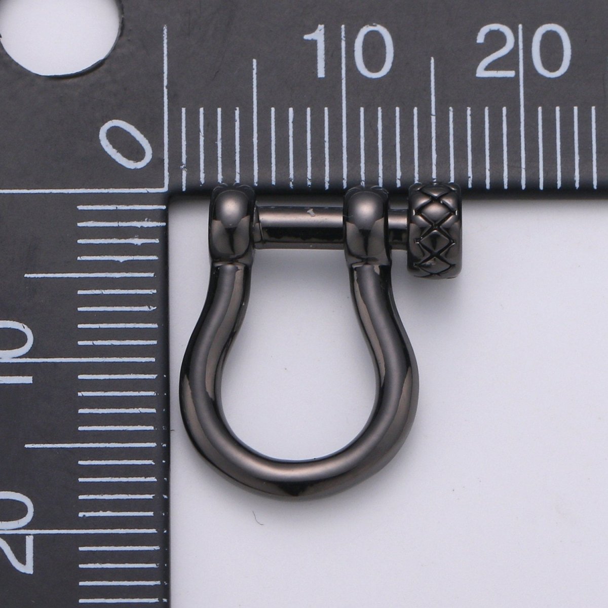 Gold Filled Screw clasp lock, Anchor Shackle, Gold, Silver, Rose gold Black Bracelet Clasps, Anchor Necklace, Sailor Bracelet Clasp Supply K-712 - K-715 - DLUXCA