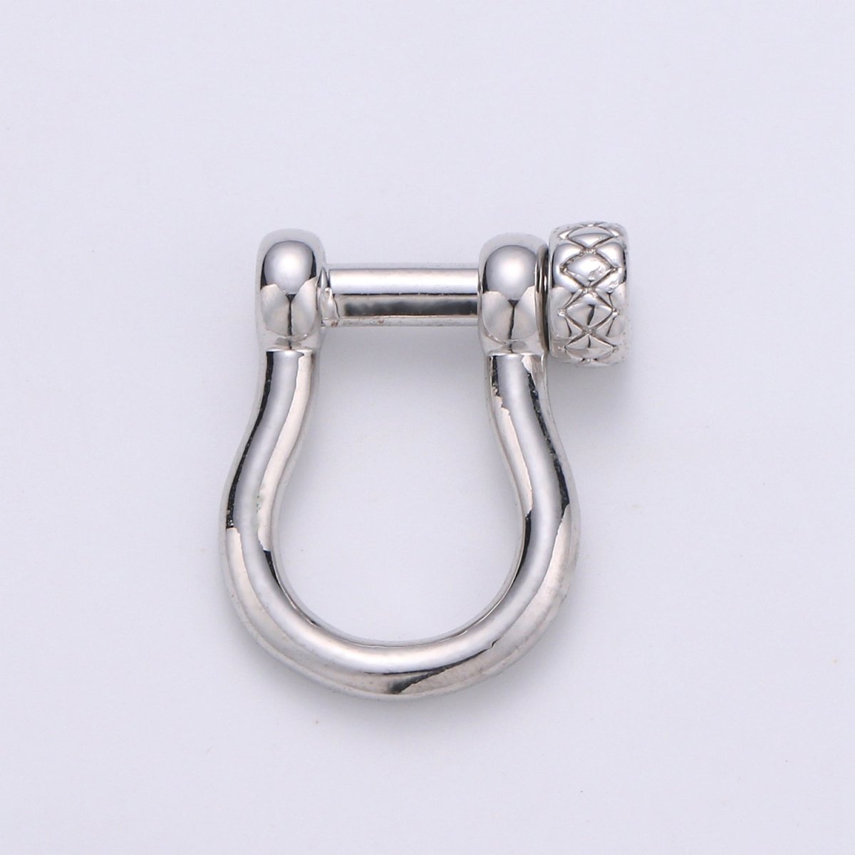 Gold Filled Screw clasp lock, Anchor Shackle, Gold, Silver, Rose gold Black Bracelet Clasps, Anchor Necklace, Sailor Bracelet Clasp Supply K-712 - K-715 - DLUXCA