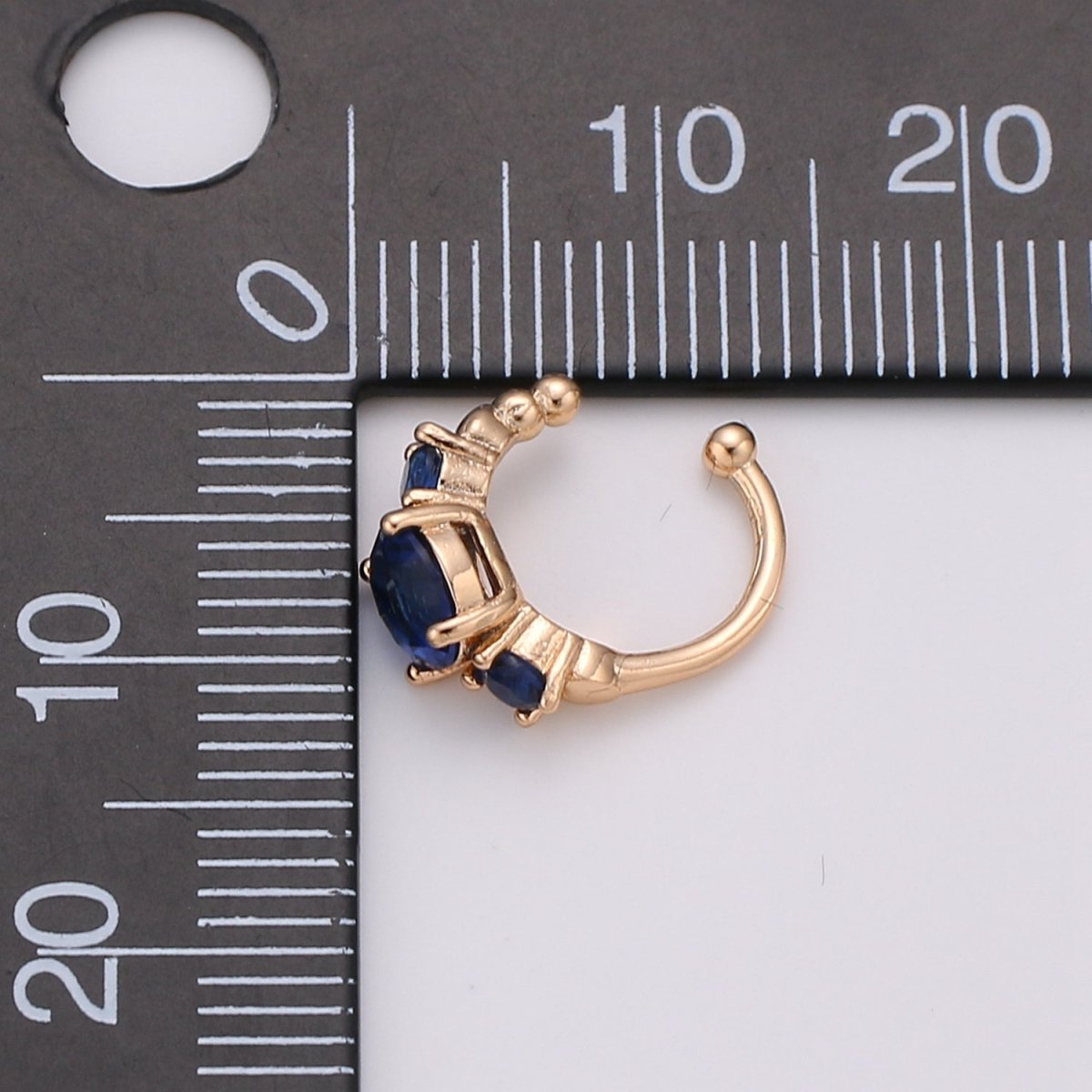 Gold Filled Stone Earcuffs - AI-089, AI-090 - DLUXCA