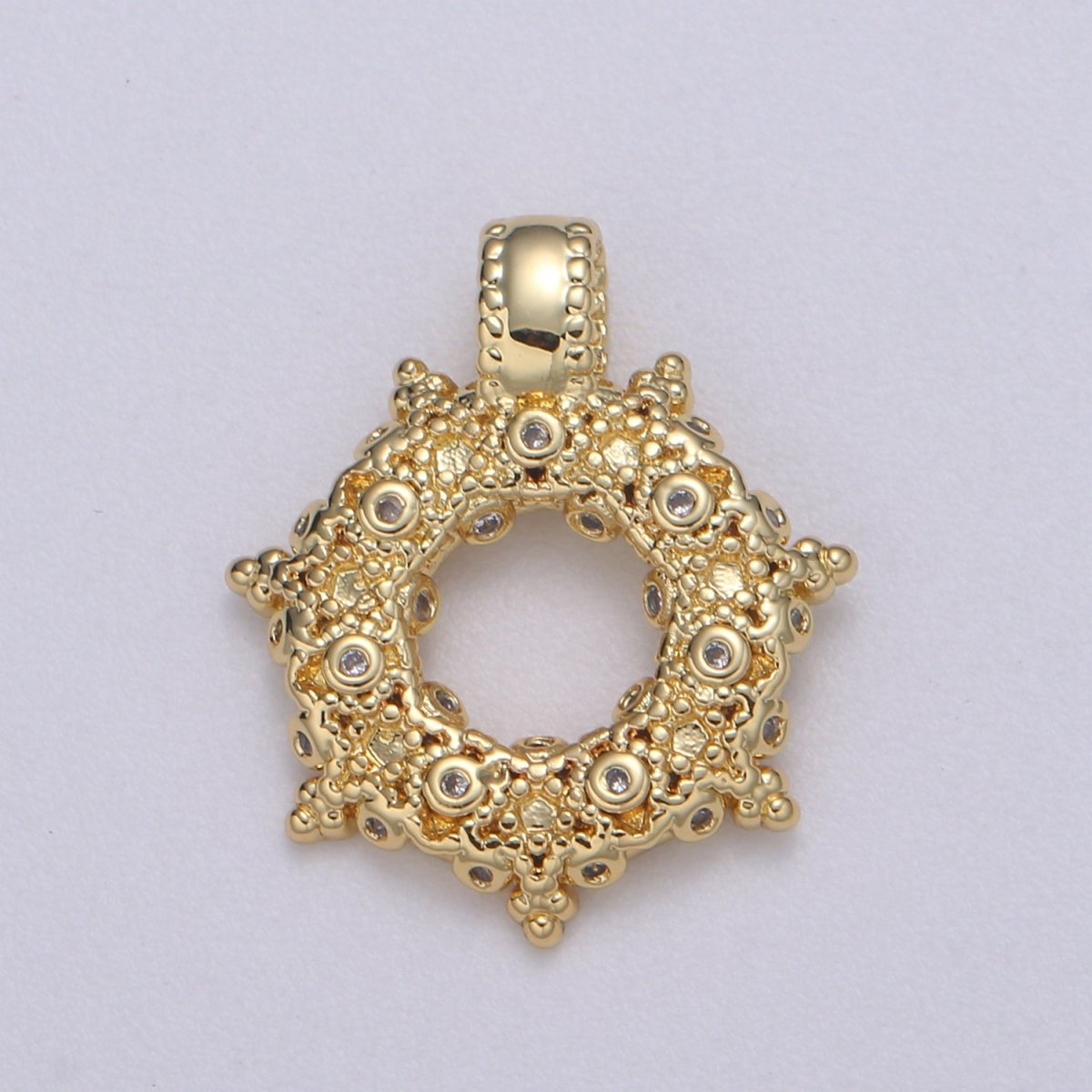 Gold Filled Wreath Pendants H-616 H-617 H-623 H-630 H-643 - DLUXCA