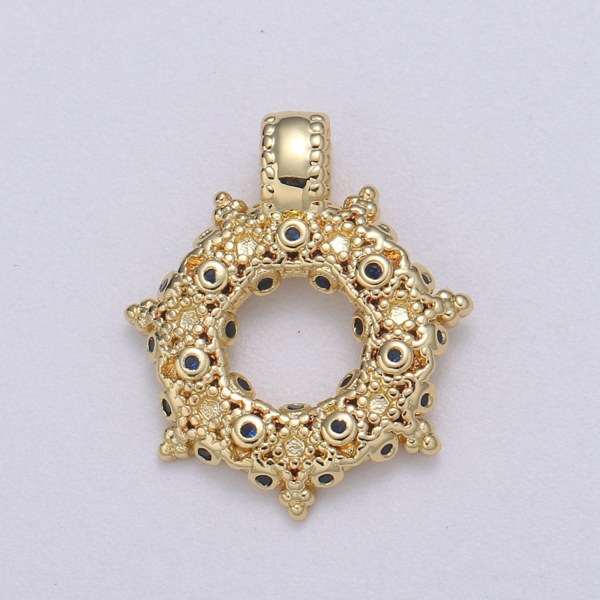 Gold Filled Wreath Pendants H-616 H-617 H-623 H-630 H-643 - DLUXCA