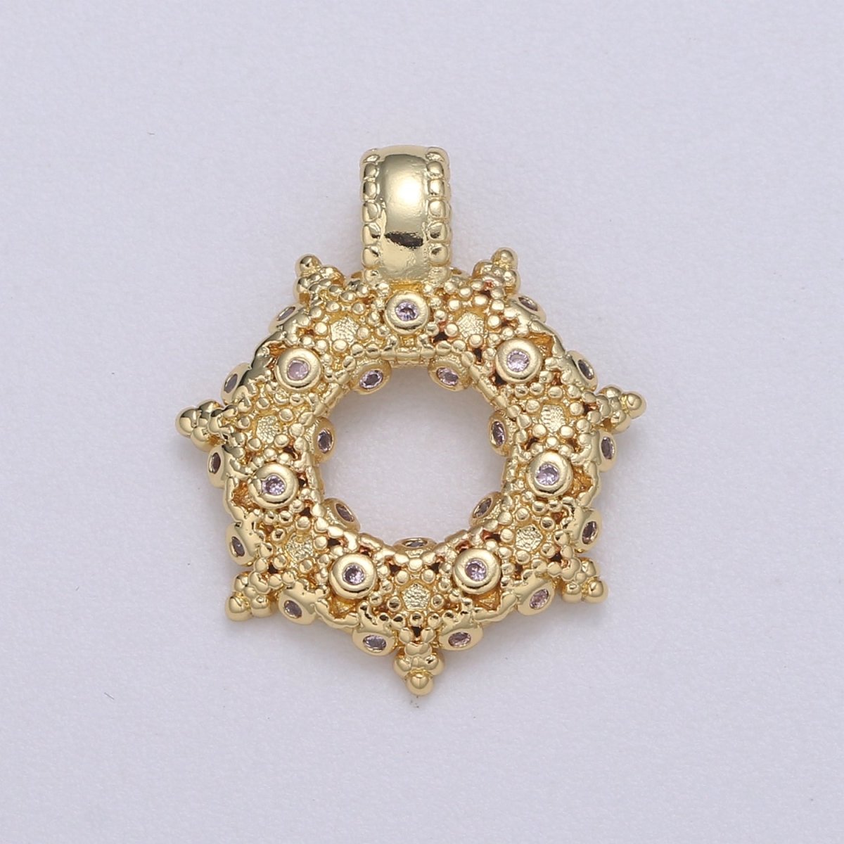 Gold Filled Wreath Pendants H-616 H-617 H-623 H-630 H-643 - DLUXCA