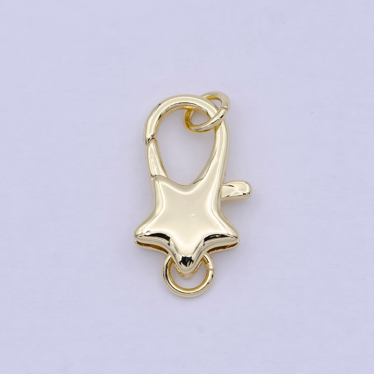 Gold Parrot Clasps Star Clasp Pendant Basic Component Lobster Clasp for Jewelry Supply K-038 - DLUXCA