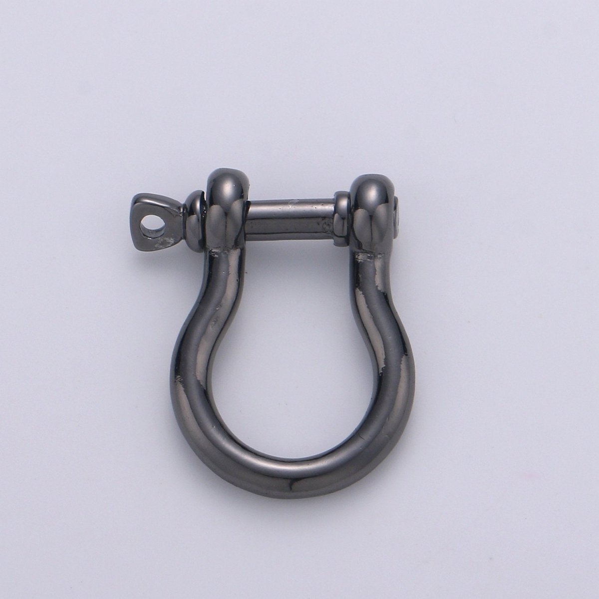 Gold Screw clasp lock, Anchor Shackle, Gold, Silver, Rosegold Black Nautical Bracelet Clasps, Anchor Necklace, Sailor Bracelet Clasp Supply K-931 - K-934 - DLUXCA