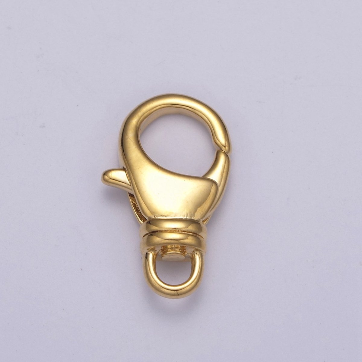 Gold / Silver Lobster Clasps - 24K Gold Filled Clasp for Jewelry Making Findings L-584 L-585 - DLUXCA