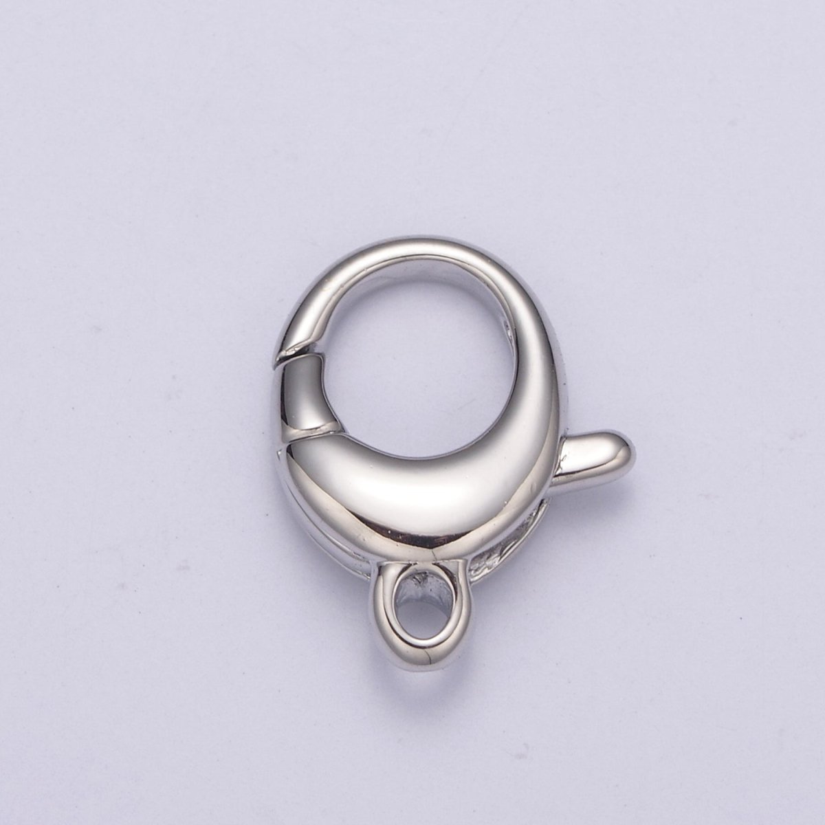 Gold / Silver Lobster Clasps - Oval Style in 24k Gold Filled L-594 L-595 - DLUXCA