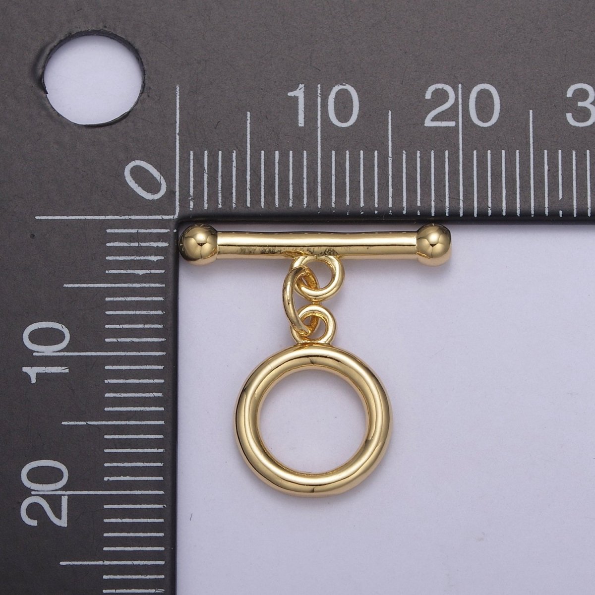 Gold Toggle Clasps Gold Filled OT Clasp Wholesale Findings L-670 L-672 - DLUXCA