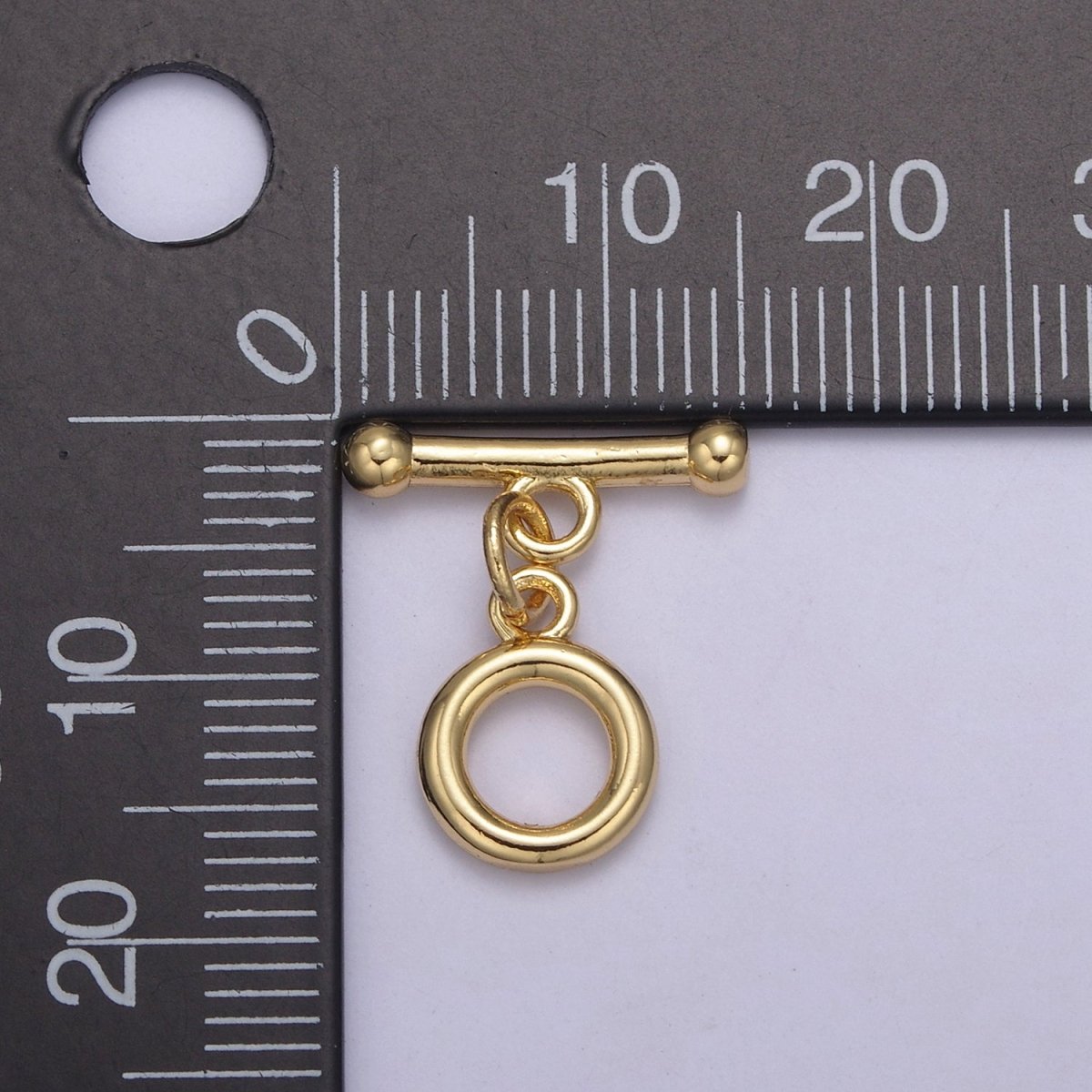 Gold Toggle Clasps Gold Filled OT Clasp Wholesale Findings L-670 L-672 - DLUXCA
