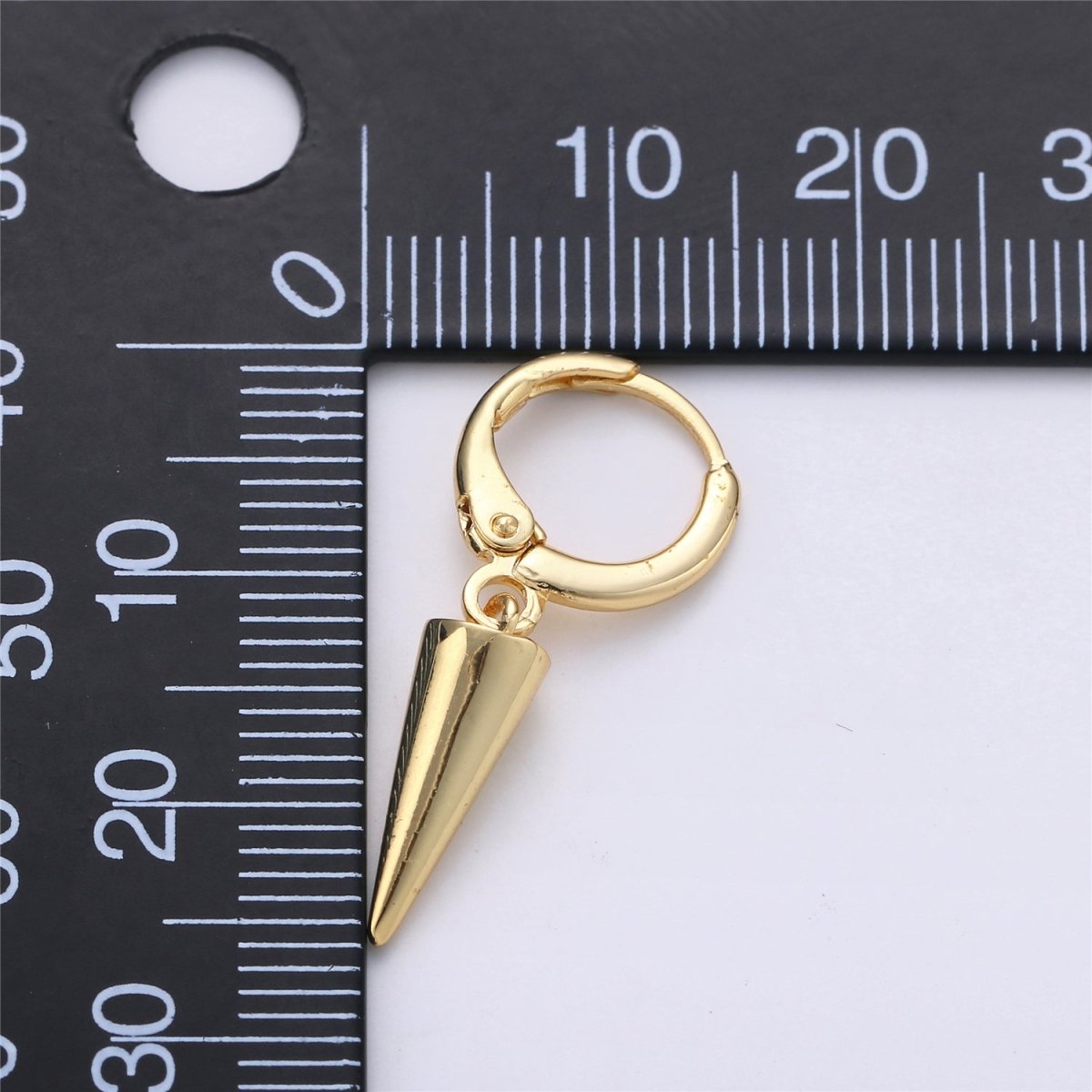 Golden Spears Gold Filled Huggies K-355 - DLUXCA