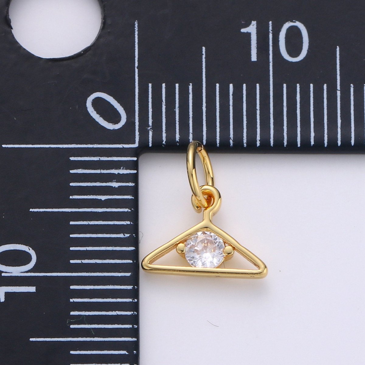 Hanger Charms Gold Cloth Hanging Pendants Mini Design Earrings Bracelet Necklace Charm Jewelry making supply Gift. D-566 D-567 - DLUXCA