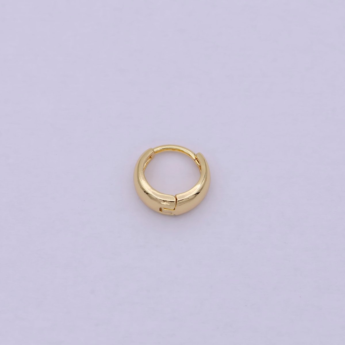 Hypoallergenic Tiny Hoop Earrings • 14k Gold Filled Dainty Earrings • Huggie Hoops Earrings • Minimalist Earrings Wholesale Jewelry | T-280 - DLUXCA