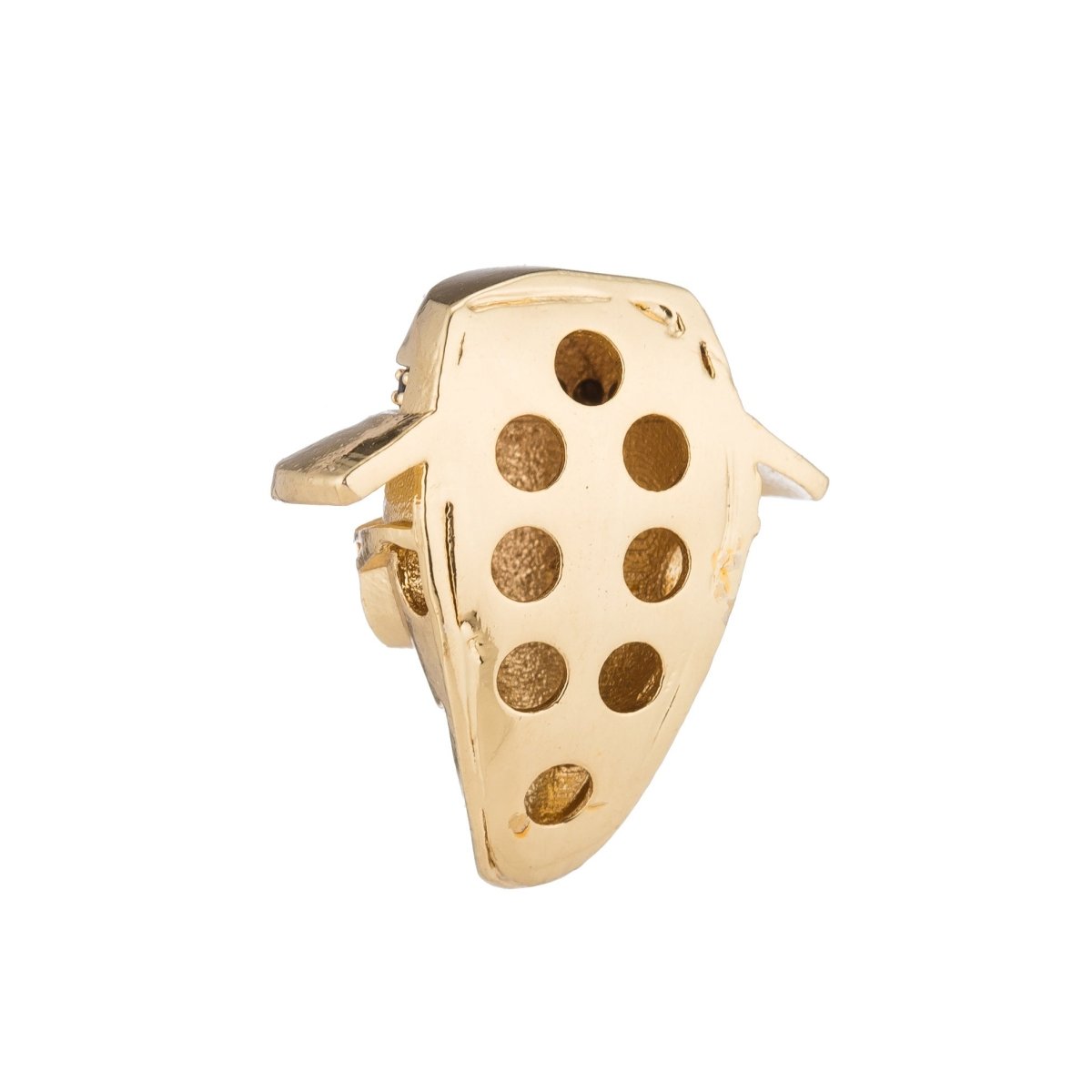 Micro Paved Gangster Mafia Godfather Smoking Cigarette Spacer Bead | B-082 - DLUXCA