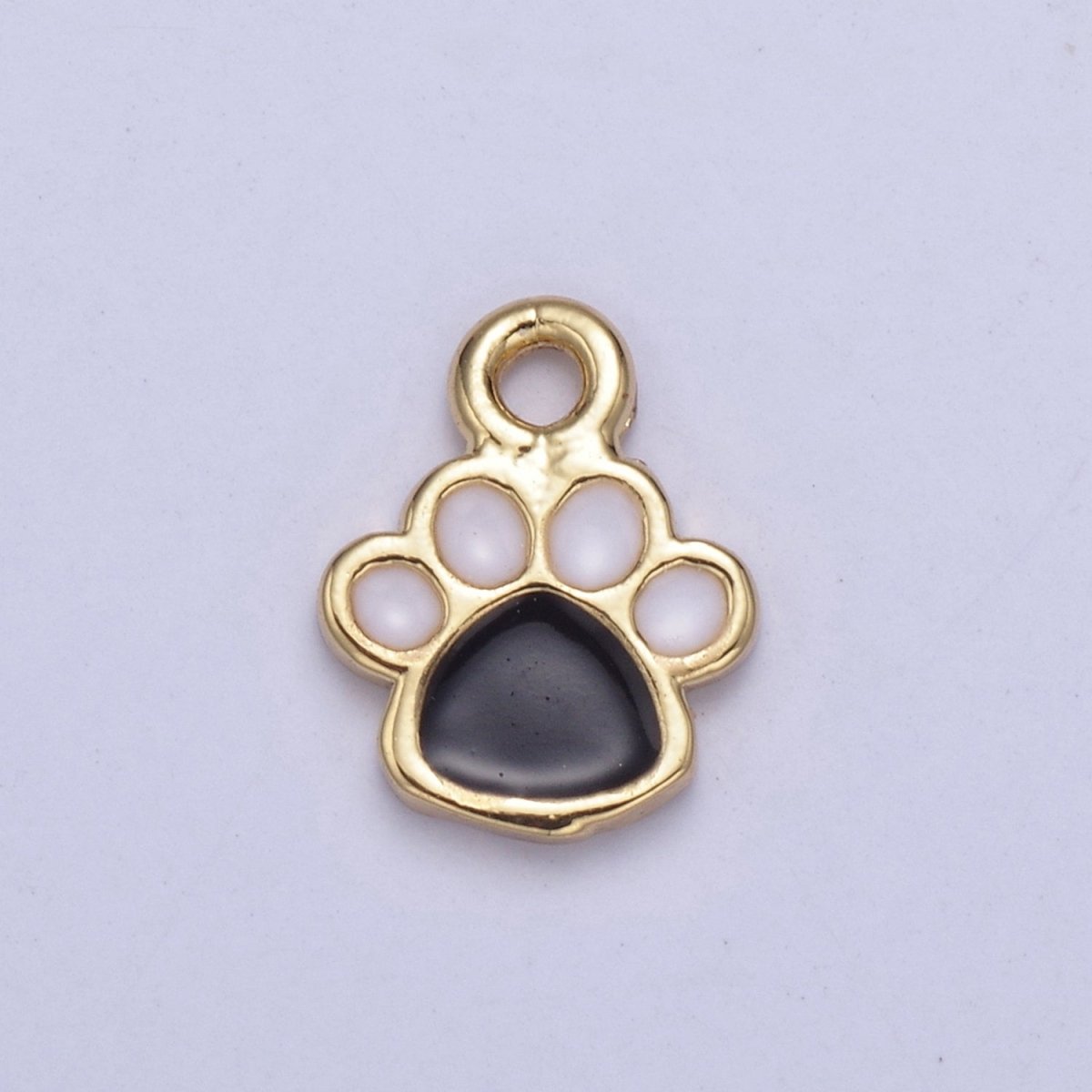Mini Dog Paw Charm N-870 - DLUXCA