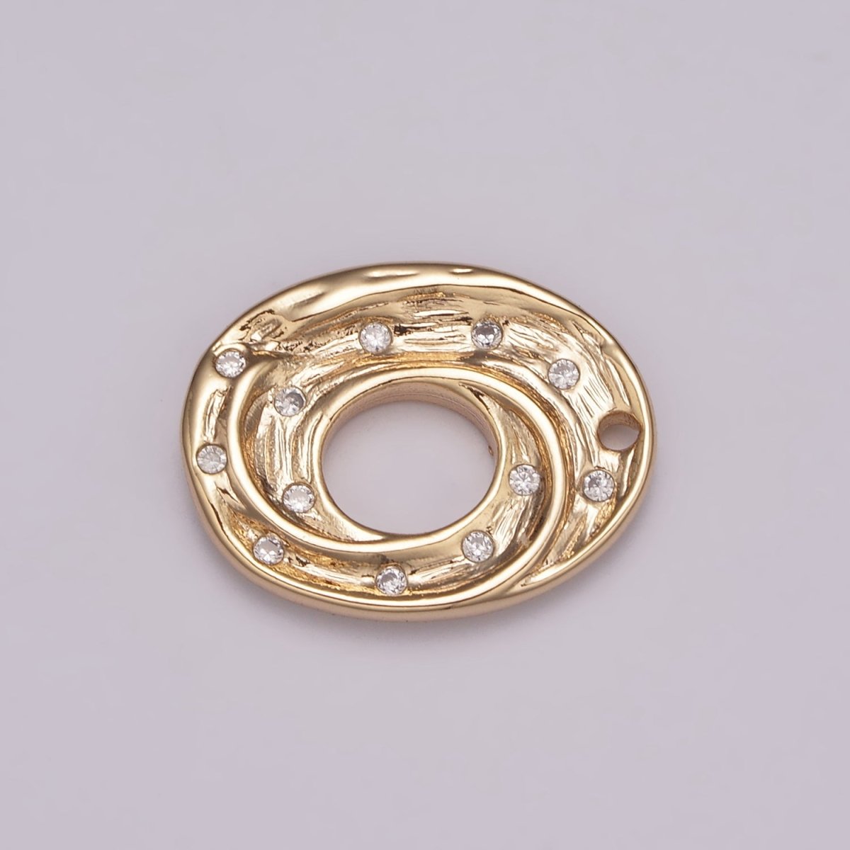 Mini Galaxy Space Charm 18K Gold Filled Celestial Star Charm N-160 - DLUXCA