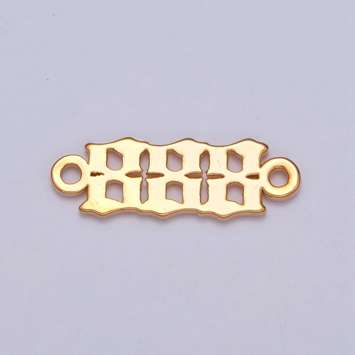 Mini Gold Filled Angel Number Charm Connector Lucky Number for Necklace Bracelet Component G-856~G-864 - DLUXCA