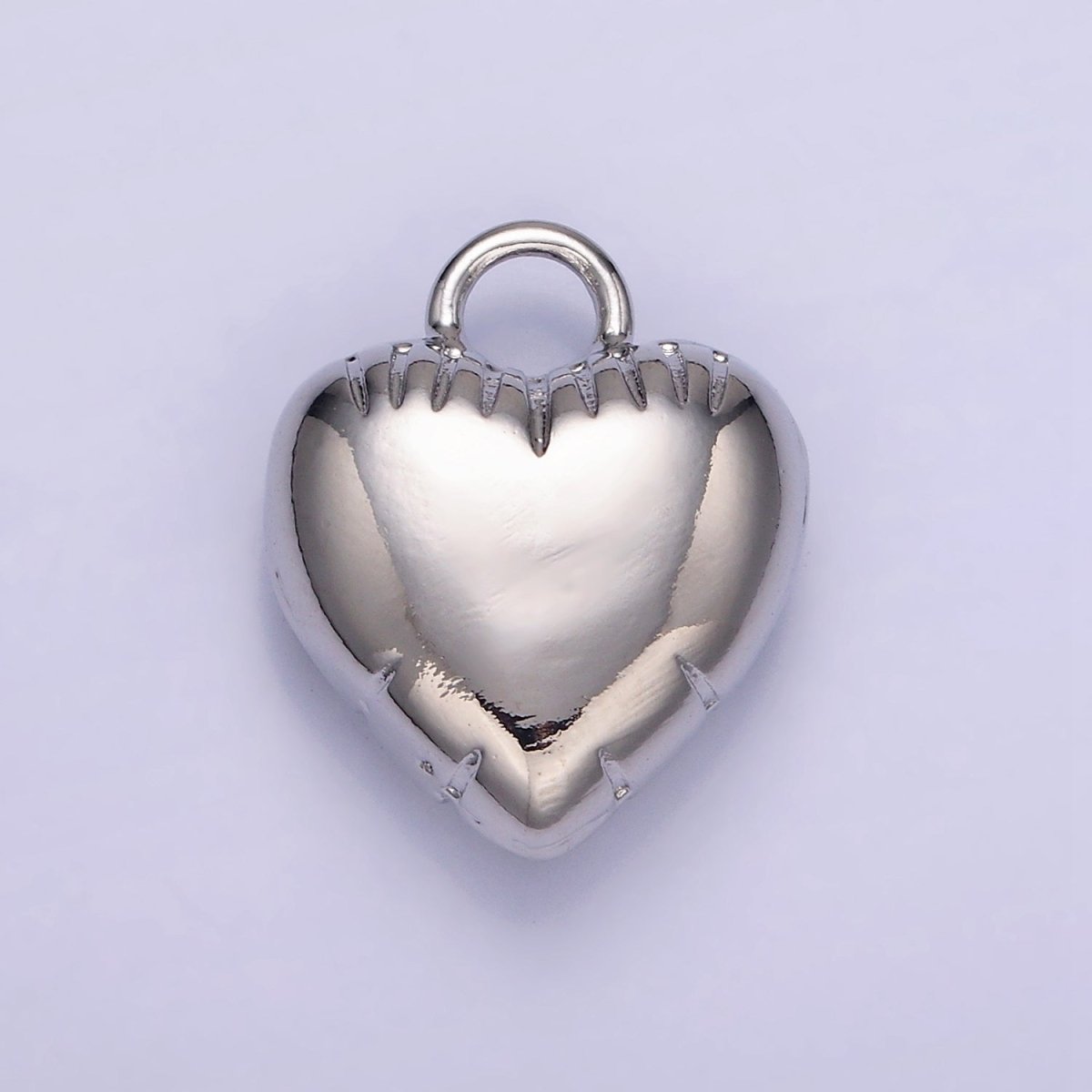 Mini Heart Balloon Charm 14K Gold Filled Love Pendant | W499 - DLUXCA