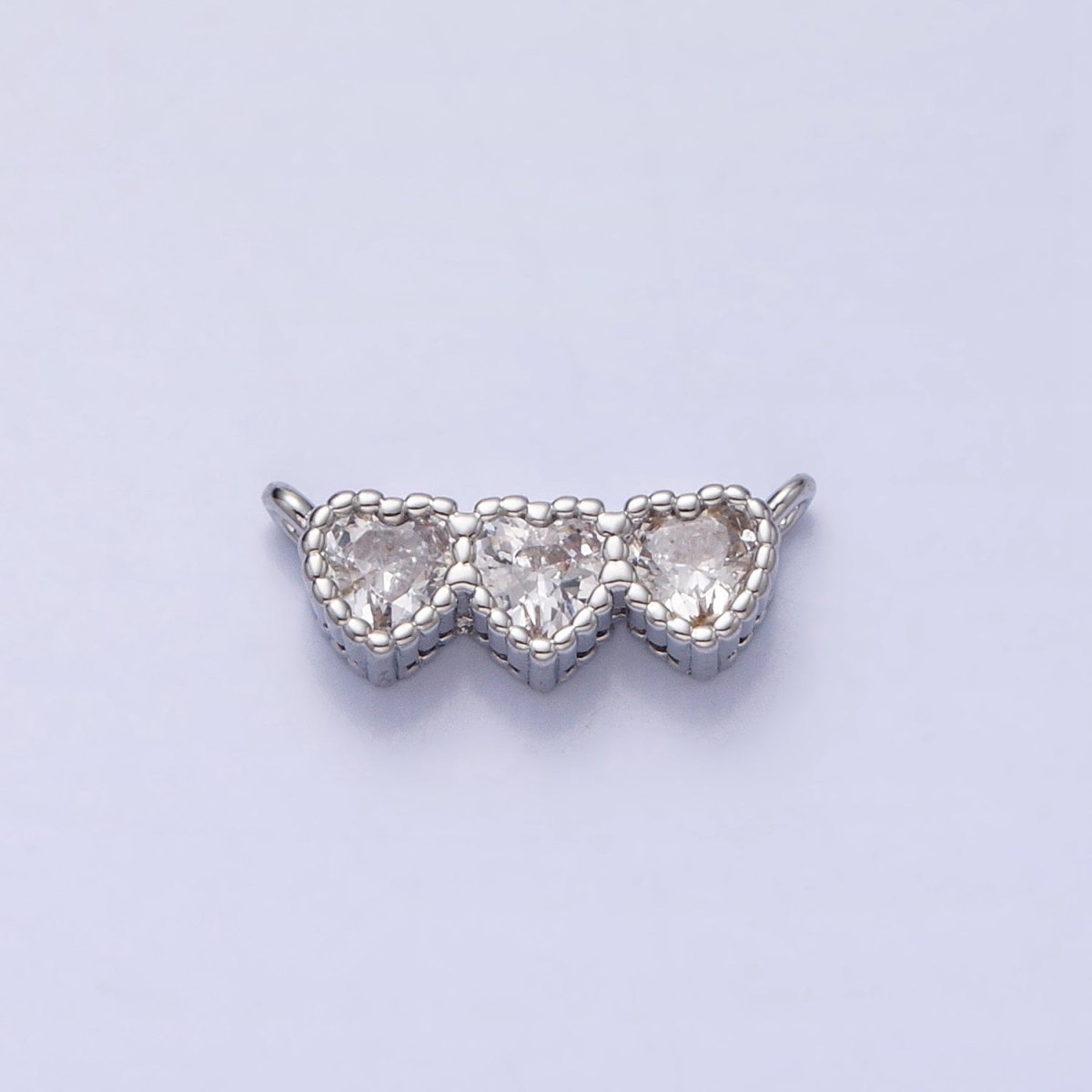 Mini Heart Link Connector Love Charm Connector for Bracelet Necklace Component AA910 AA911 - DLUXCA