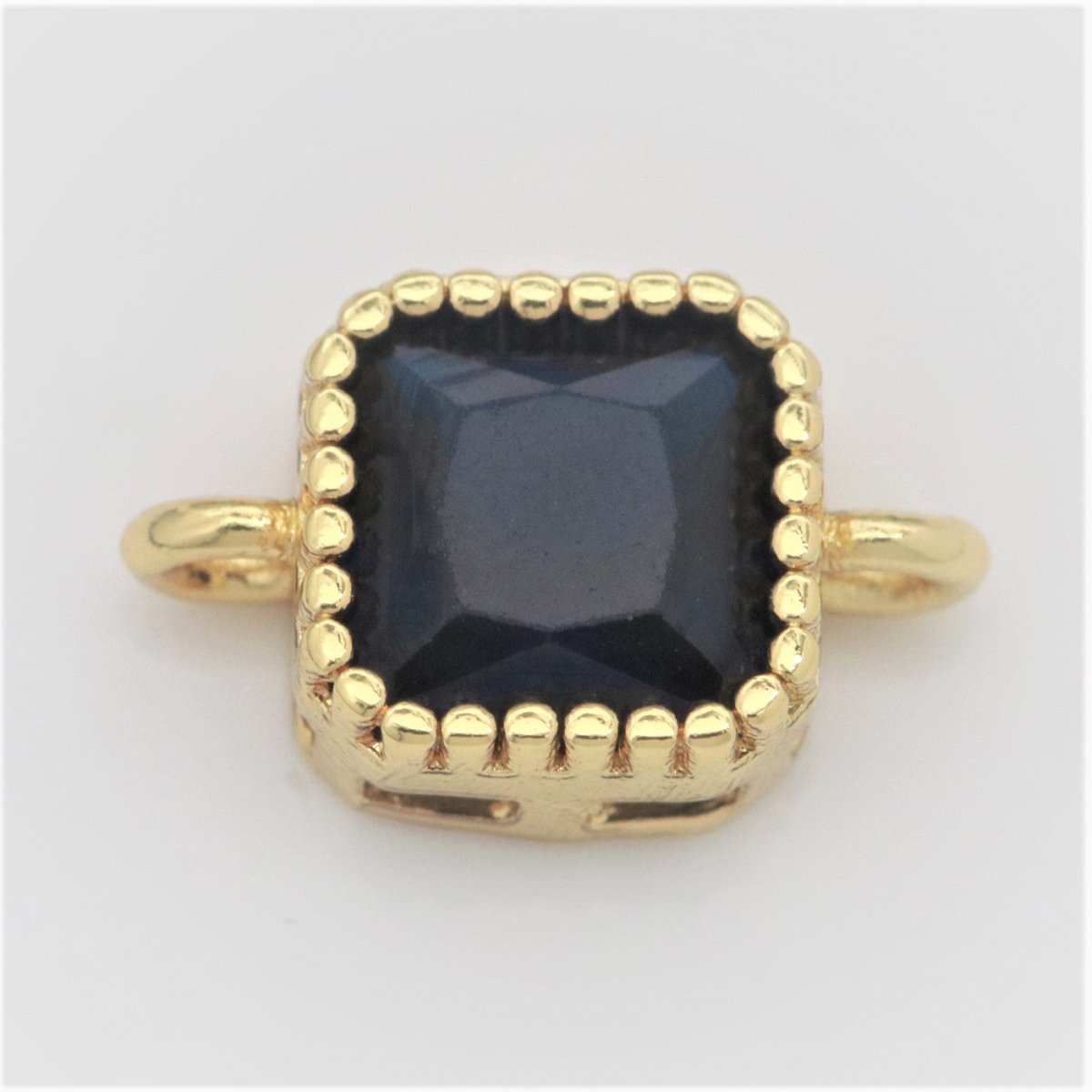 Mini Square Charm Connector Cubic Love Cz Colorful Link Connector for Necklace Bracelet Earring Supply N-025 - N-032 - DLUXCA