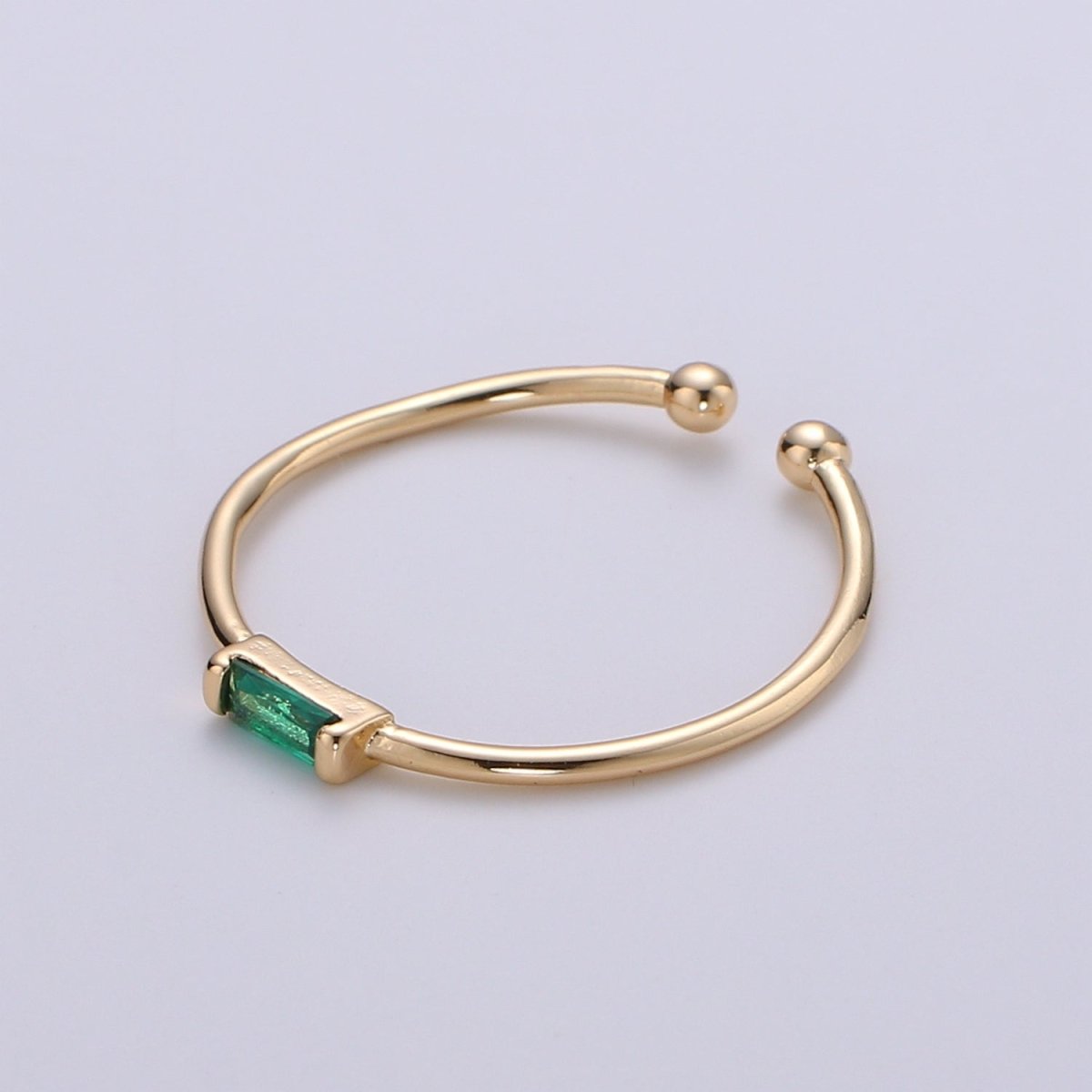 Minimalist Birthstone Ring • Cz Ring in Gold • Dainty Birthstone Ring • Stacking Ring • Valentine Gifts for Mom Wife Friend R-215 R-216 R-218 R-219 R-220 R-223 R-225 - DLUXCA