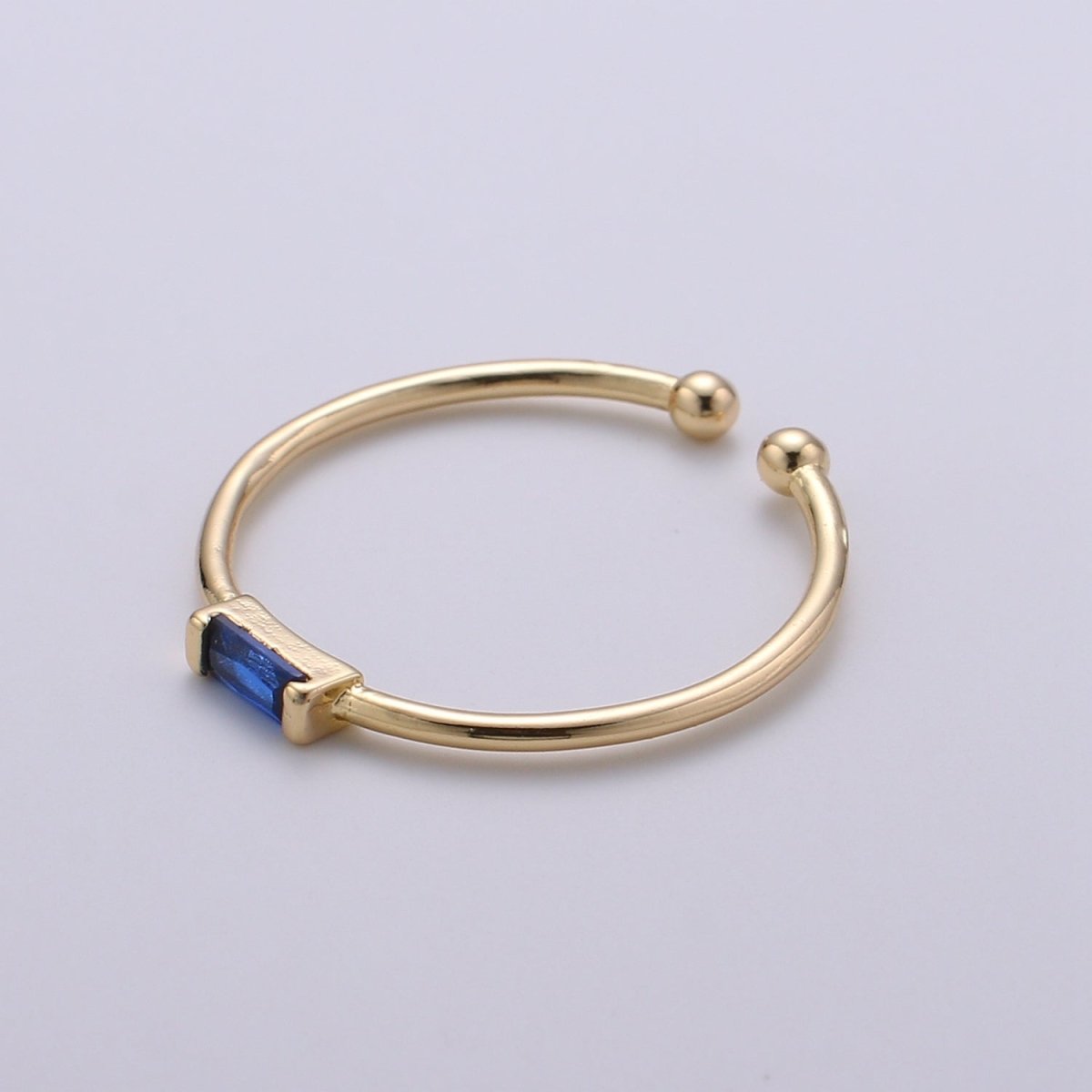 Minimalist Birthstone Ring • Cz Ring in Gold • Dainty Birthstone Ring • Stacking Ring • Valentine Gifts for Mom Wife Friend R-215 R-216 R-218 R-219 R-220 R-223 R-225 - DLUXCA