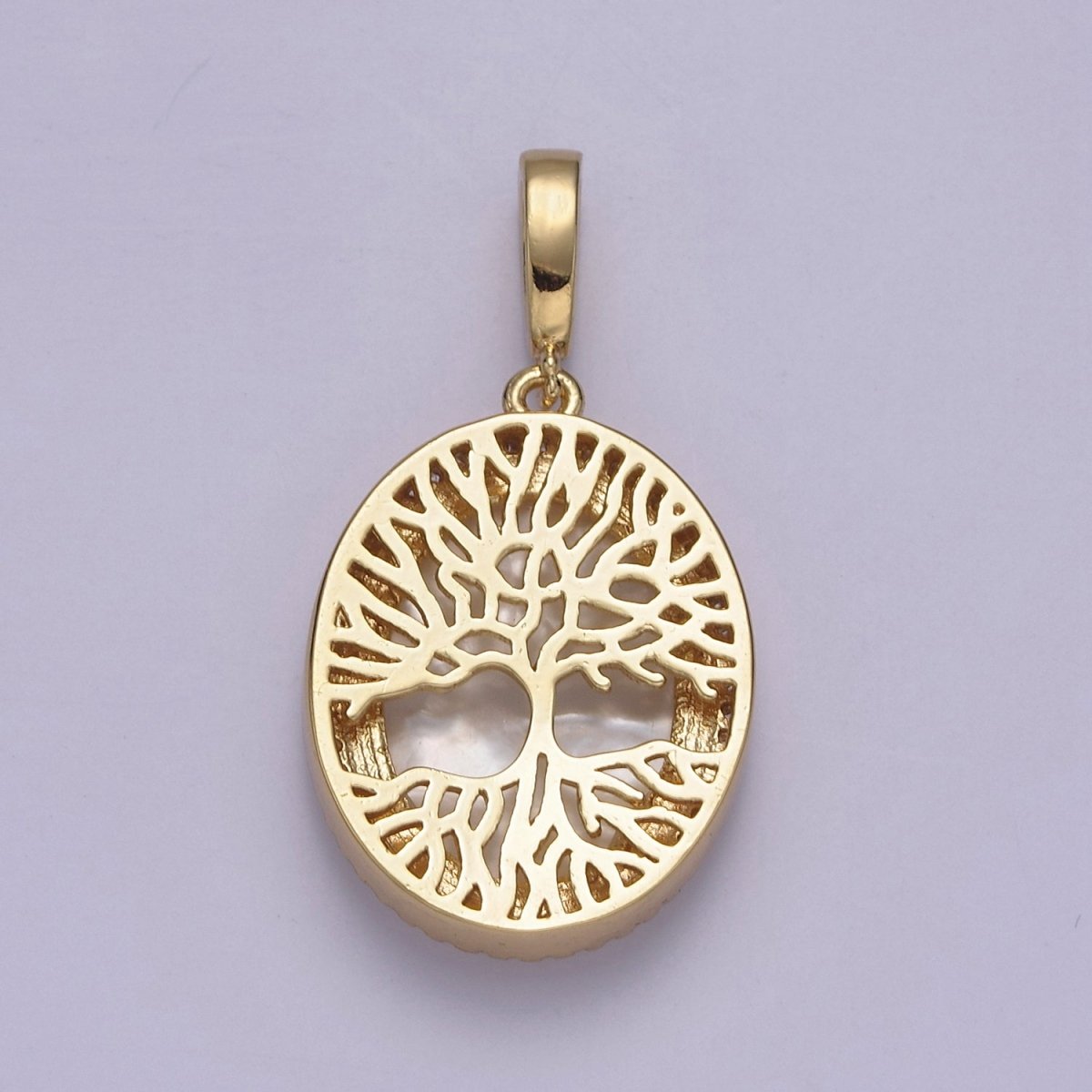 Mother of pearl Miraculous Lady medal, Virgin Mary necklace Charm, religious jewelry, catholic Rosary Component N-576 - DLUXCA