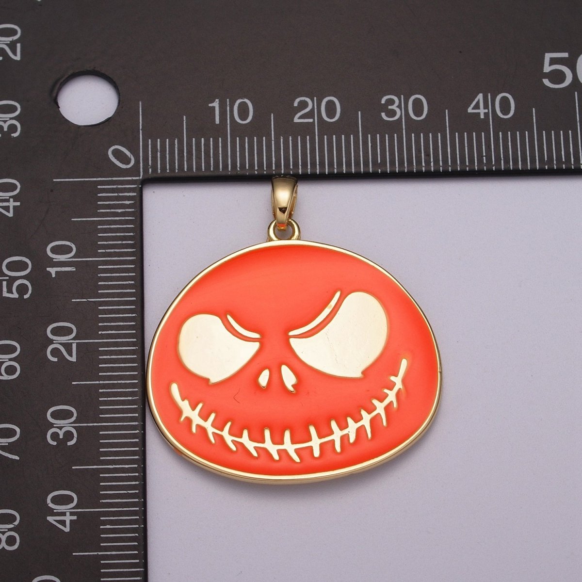 Nightmare before Christmas Jack Charm for Halloween Jewelry Inspired Pendant N-1423 N-1424 - DLUXCA