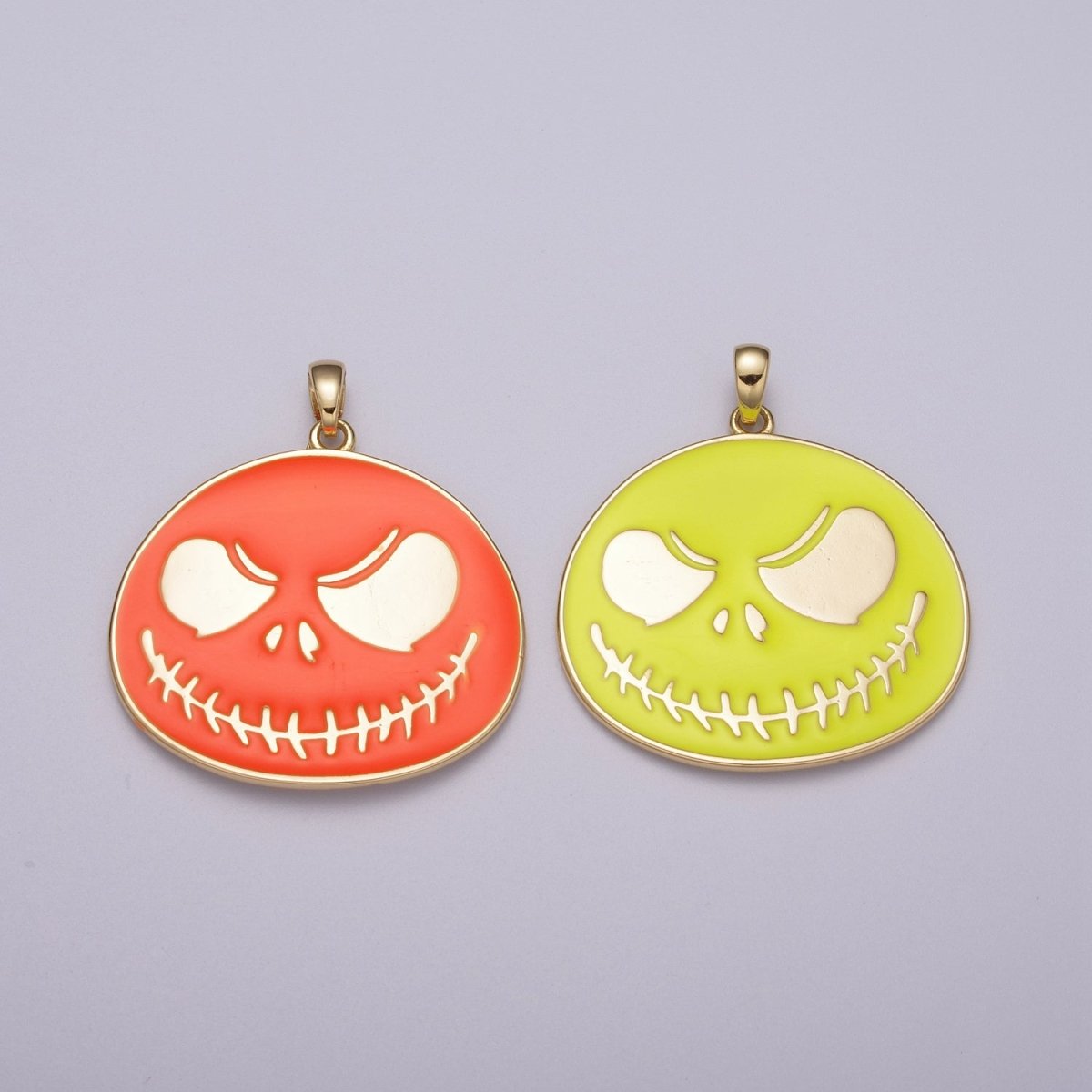 Nightmare before Christmas Jack Charm for Halloween Jewelry Inspired Pendant N-1423 N-1424 - DLUXCA