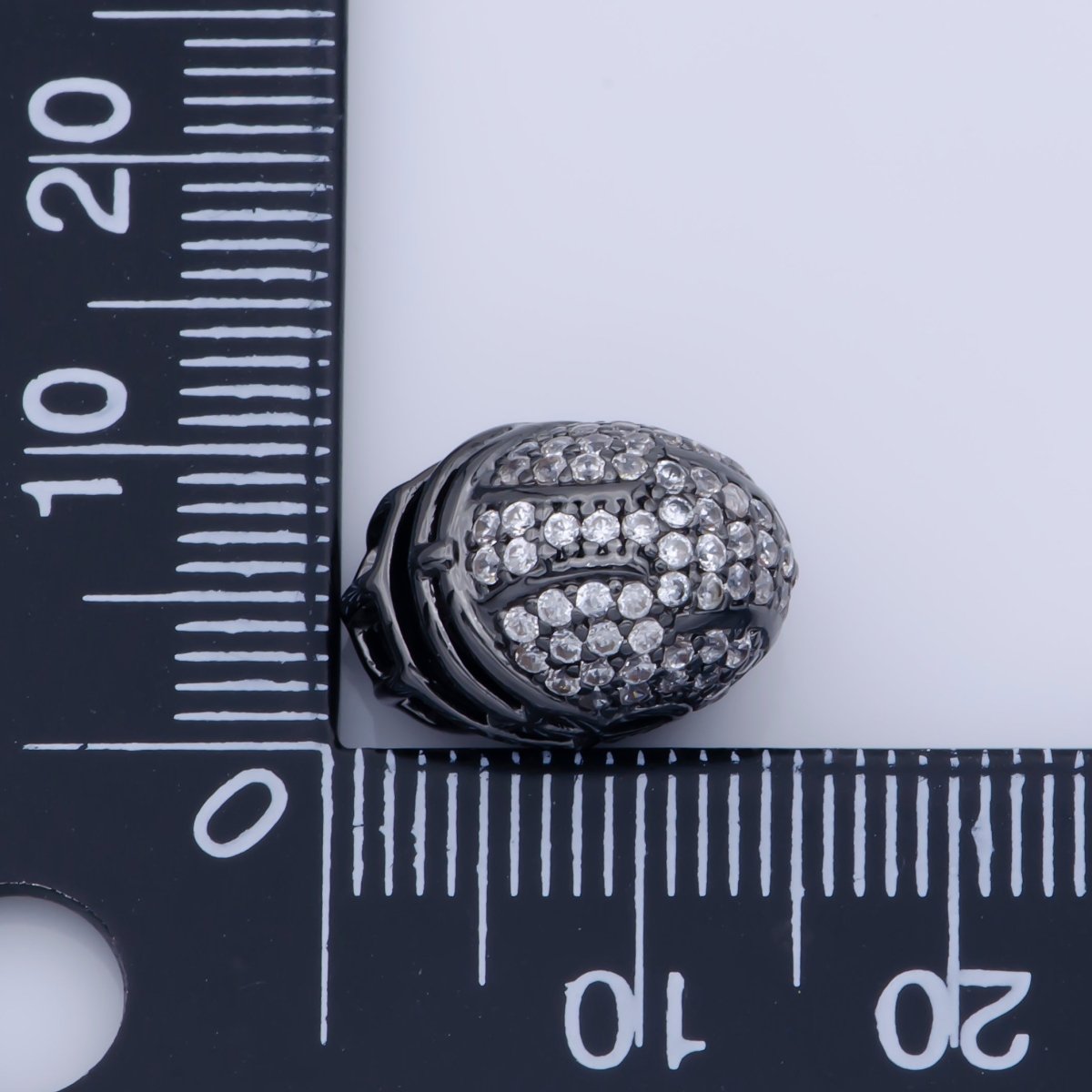 On Sale! CLEARANCE! Cubic Zirconia Crystal American Football Sport Hemet, Copper Gold Filled Charm CONNECTOR Bracelet Design Plated Material For Jewelry Making F-295 - DLUXCA