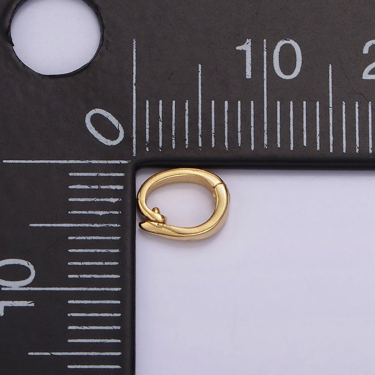 OS 16K Gold Filled Clap Bail for Pendant Jewelry Kit Supplies For DIY Jewelry Making | Z-491 - DLUXCA