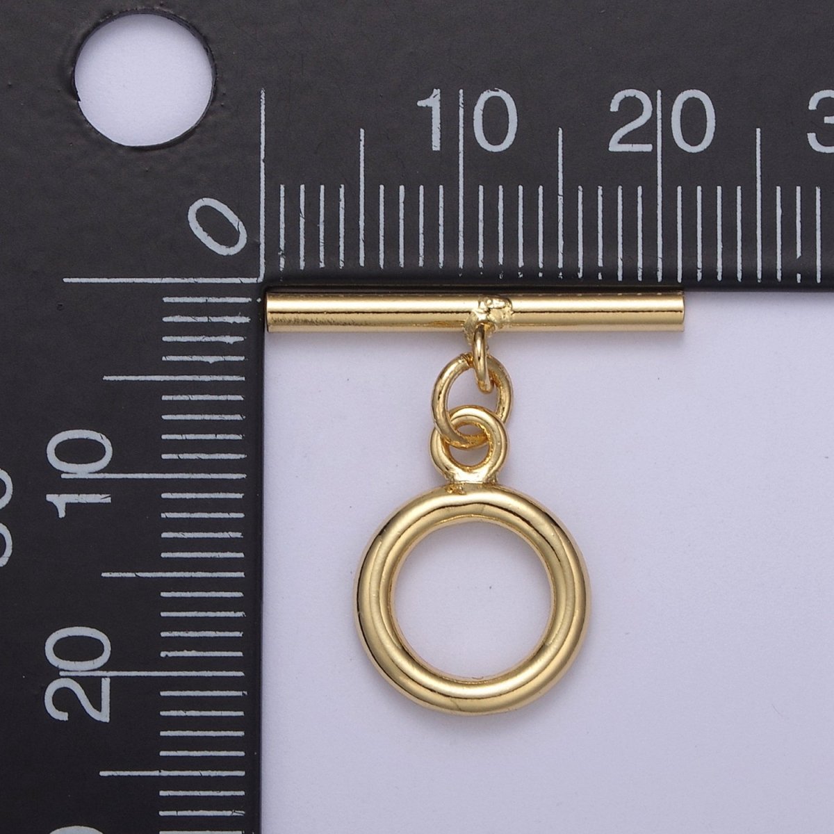 OS Minimalist Classic Gold Toggle Clasps Gold Filled OT Clasp Wholesale Findings | L679 - DLUXCA