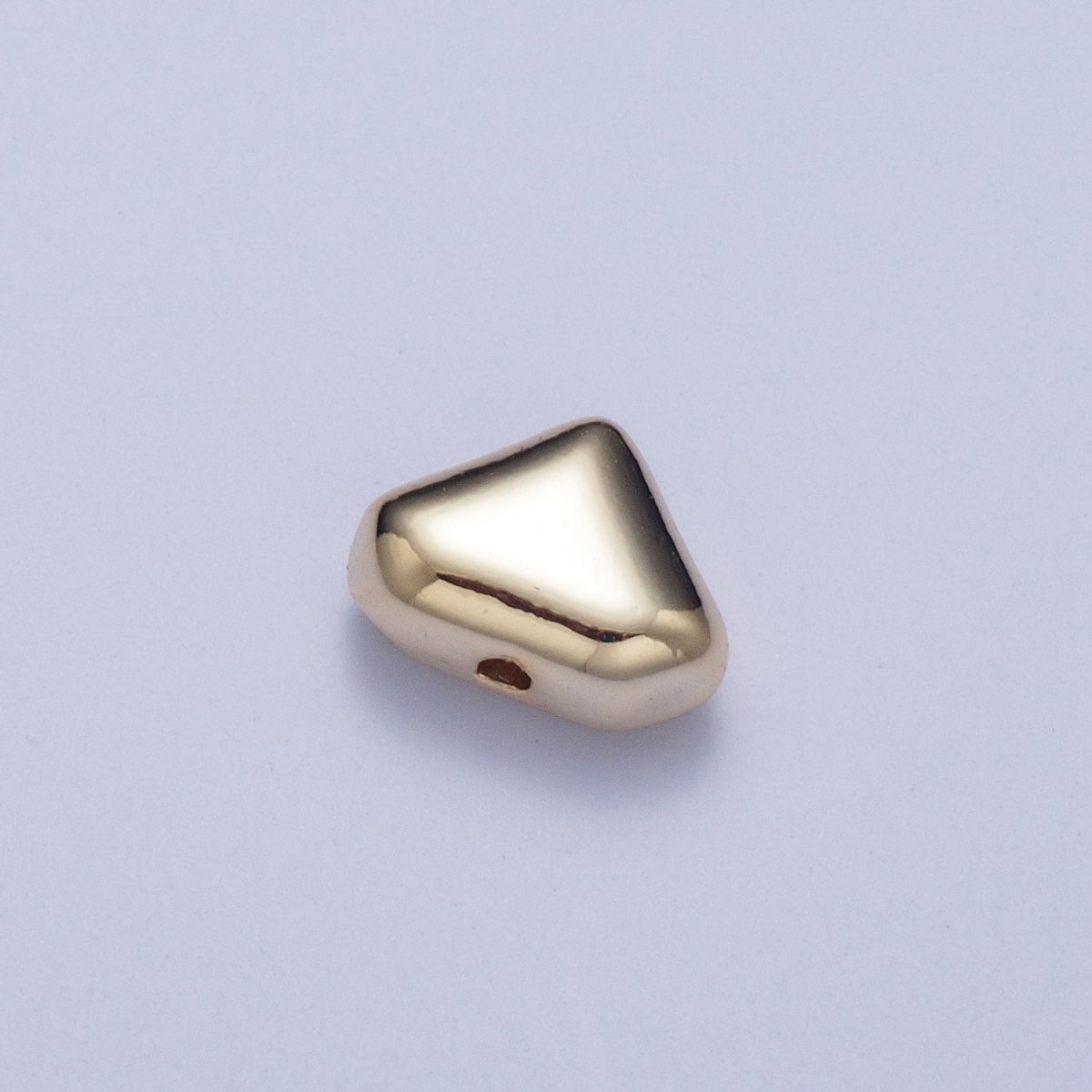 Pieces Pack 5.4mm Mini Triangle Spacer Beads Jewelry Component in Gold & Silver B-070 B-074 - DLUXCA