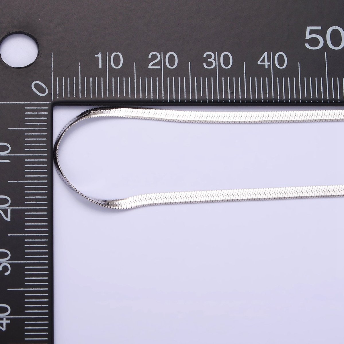 S925 Sterling Silver 2mm Herringbone 16 Inch, 17 Inch Layering Chain Necklace in Gold & Silver | WA-2156 - WA-2159 Clearance Pricing - DLUXCA