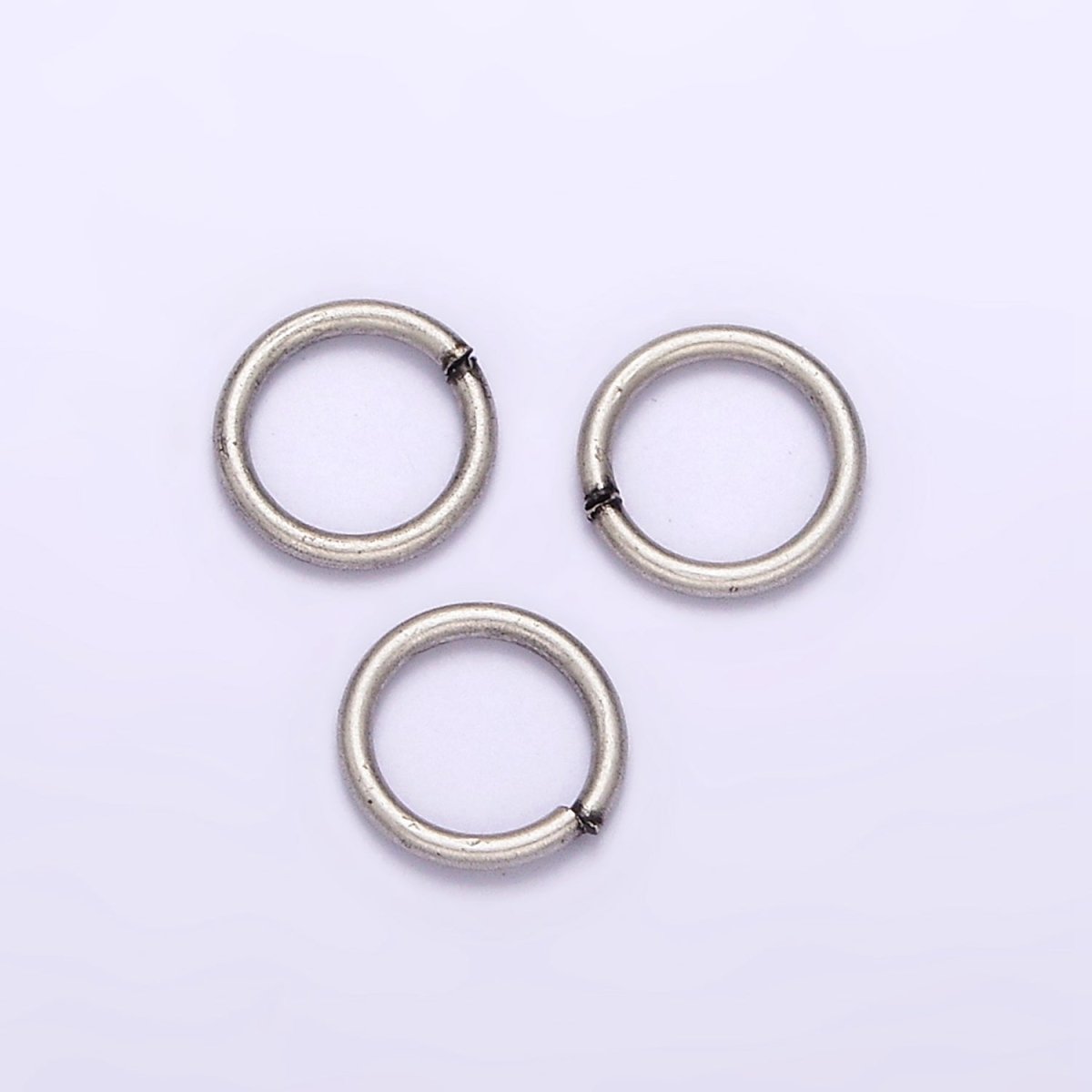 S925 Sterling Silver Open Jump Rings 3mm, 4mm, 5mm, 6mm SL-348 SL-349 SL-350 SL-351 SL-352 - DLUXCA