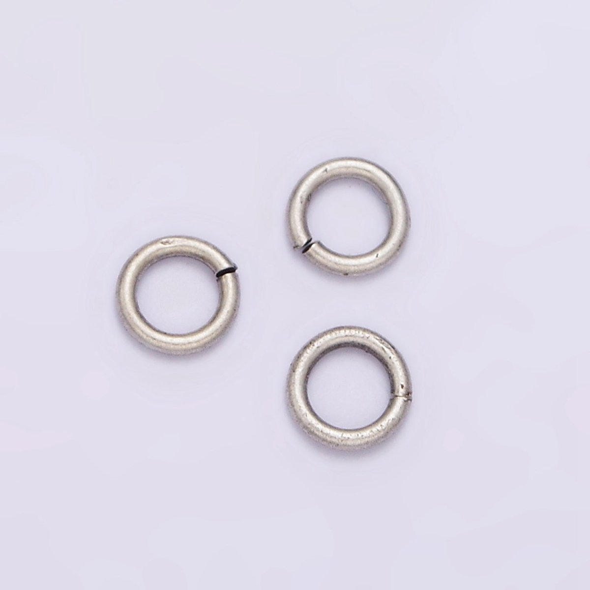 S925 Sterling Silver Open Jump Rings 3mm, 4mm, 5mm, 6mm SL-348 SL-349 SL-350 SL-351 SL-352 - DLUXCA