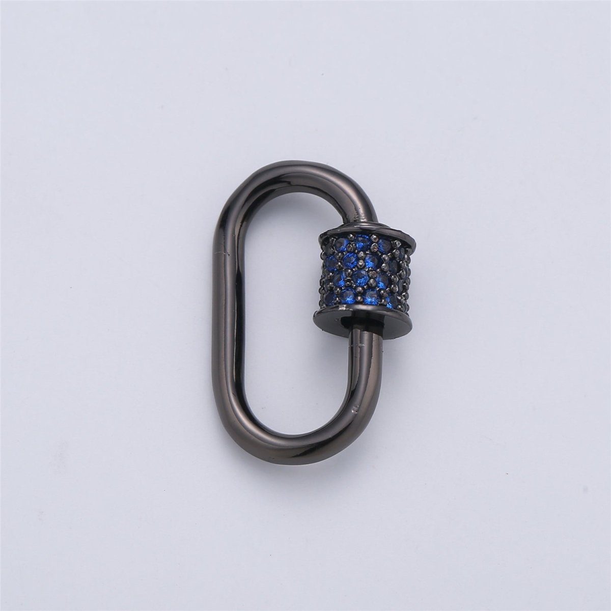 Screw Lock Oval #6 Black K-131 - DLUXCA